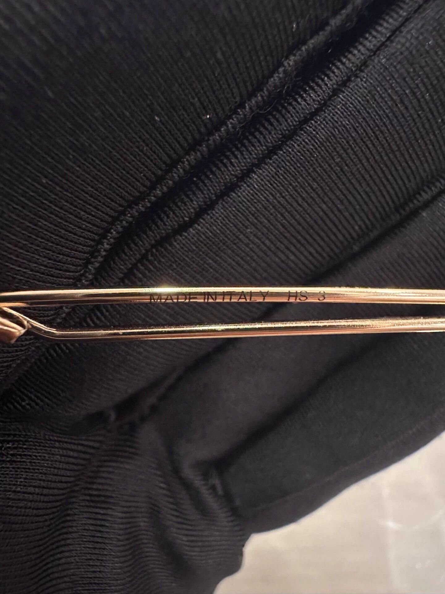 Dior Dior black side gold logo shades Size ONE SIZE - 9 Thumbnail