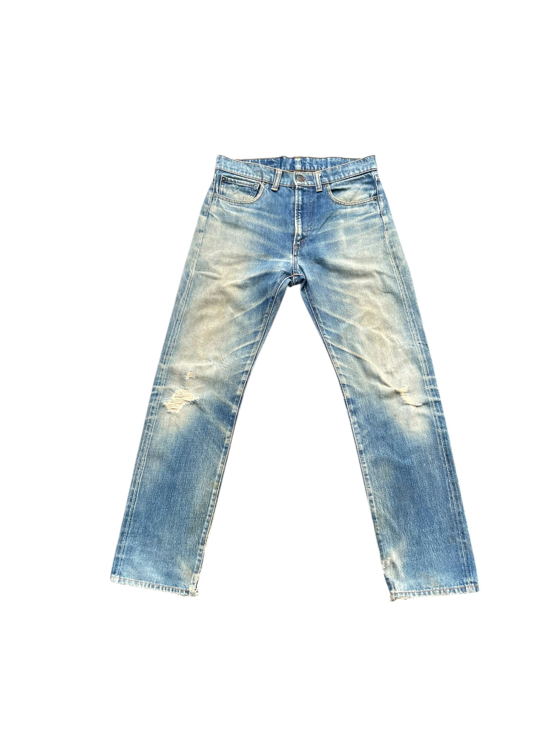 HRMTG Japan Vintage HR Market Selvedge Distresed Denim Size US 31 - 2 Thumbnail