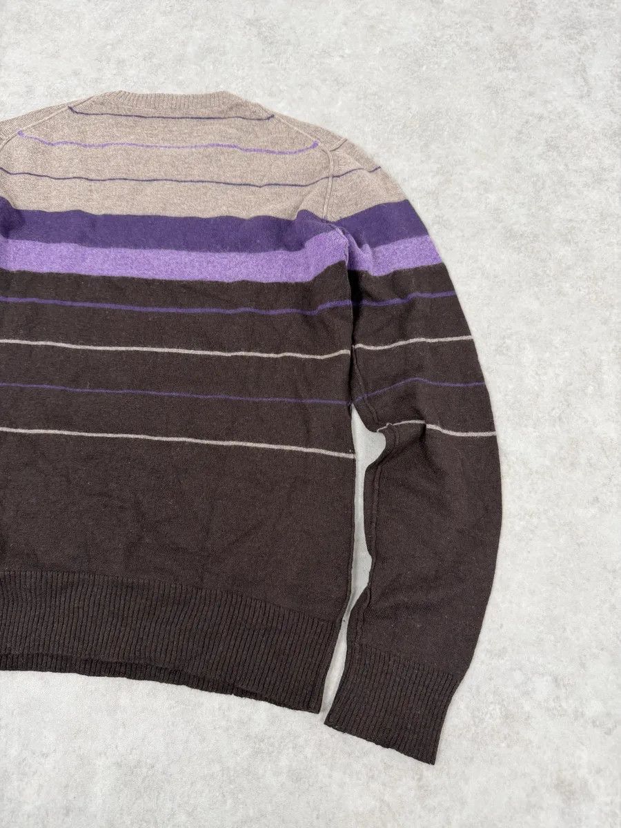 Dolce & Gabbana 2000s Dolce & Gabbana Purple Striped Sweater Size US S / EU 44-46 / 1 - 5 Thumbnail