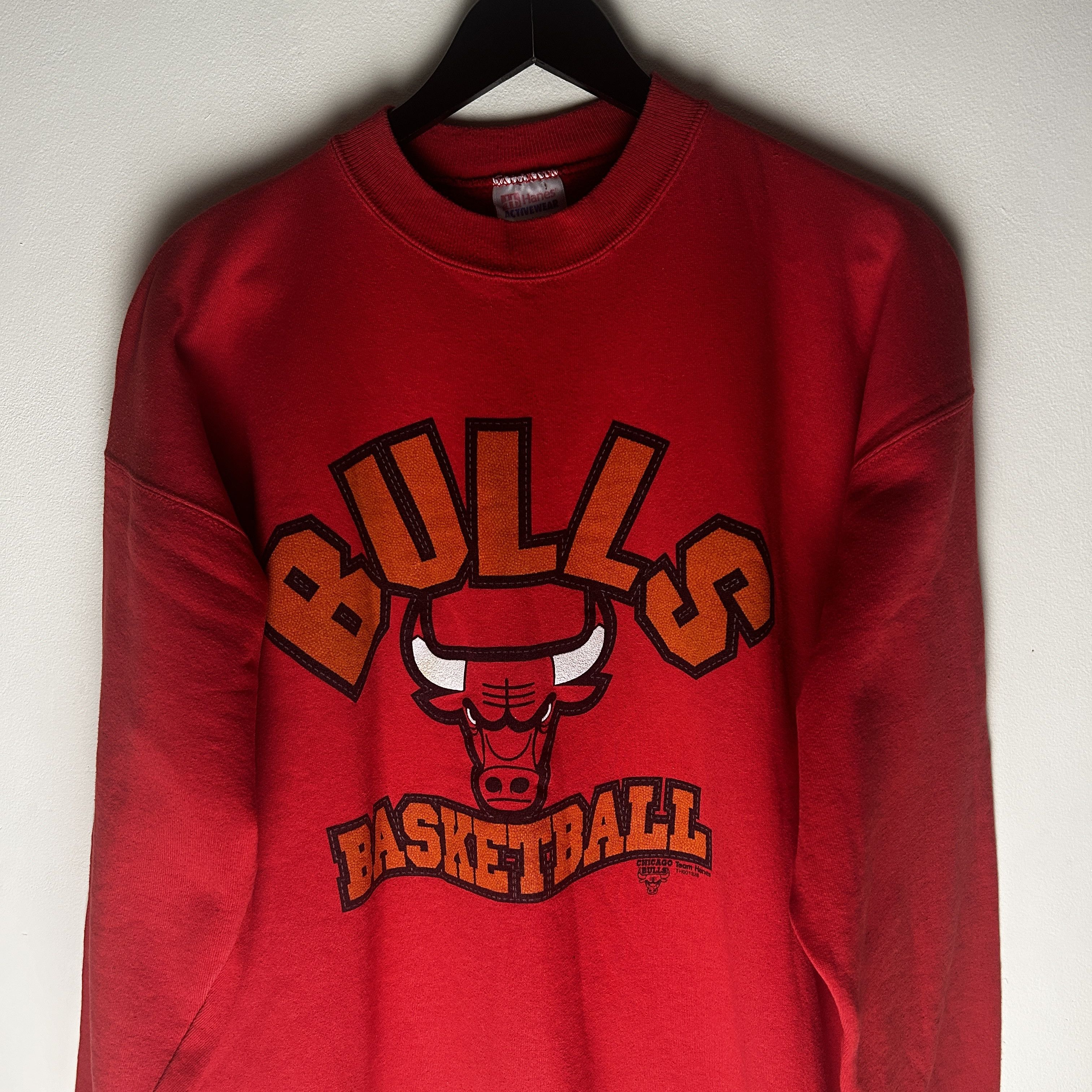 NBA Vintage Chicago Bulls Basketball 90's Crewneck Sweatshirt Size US XL / EU 56 / 4 - 2 Thumbnail