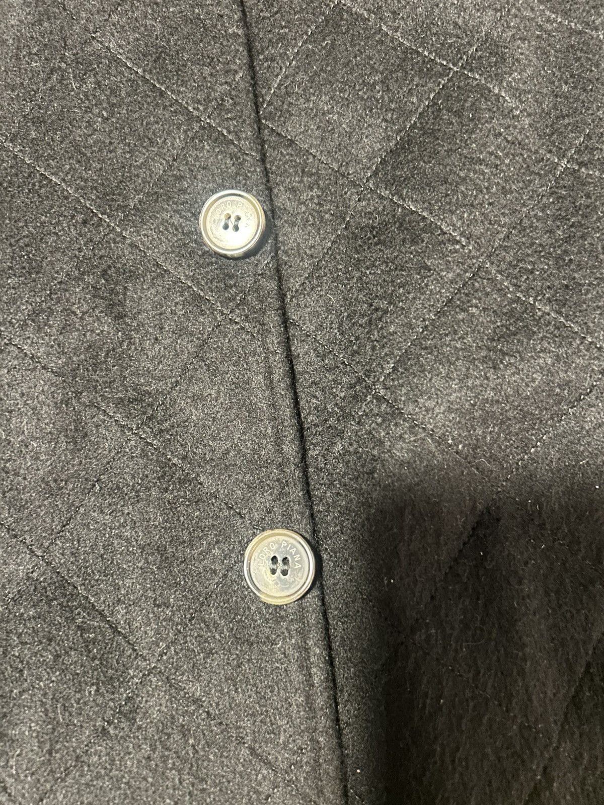 Loro Piana Loro Piana Cashmere Diamond Quilted Vest Size US M / EU 48-50 / 2 - 6 Thumbnail