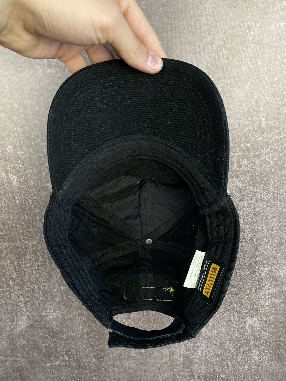 Formula 1 × Japanese Brand × Pirelli PIRELLI CAP HAT HAMILTON 1st CAP FORMULA 1 CAP BLACK F1 Size ONE SIZE - 4 Thumbnail