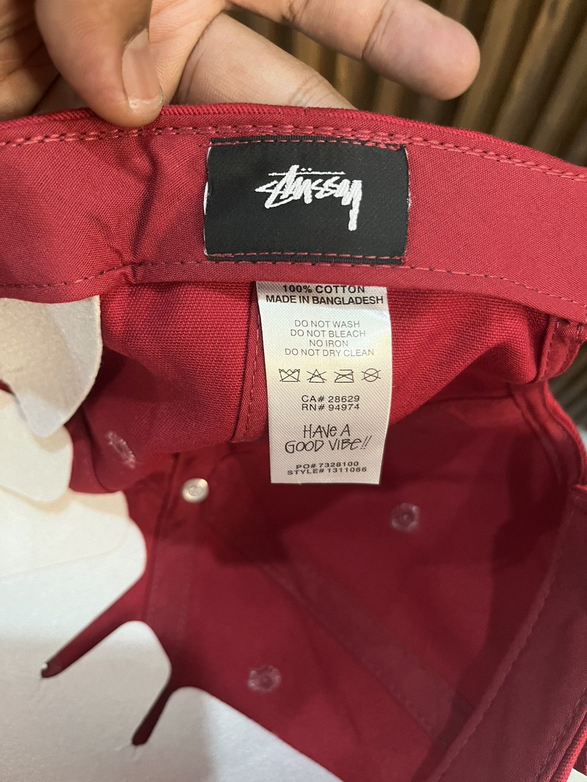 Stussy Stussy stu arch strapback cap Size ONE SIZE - 5 Thumbnail