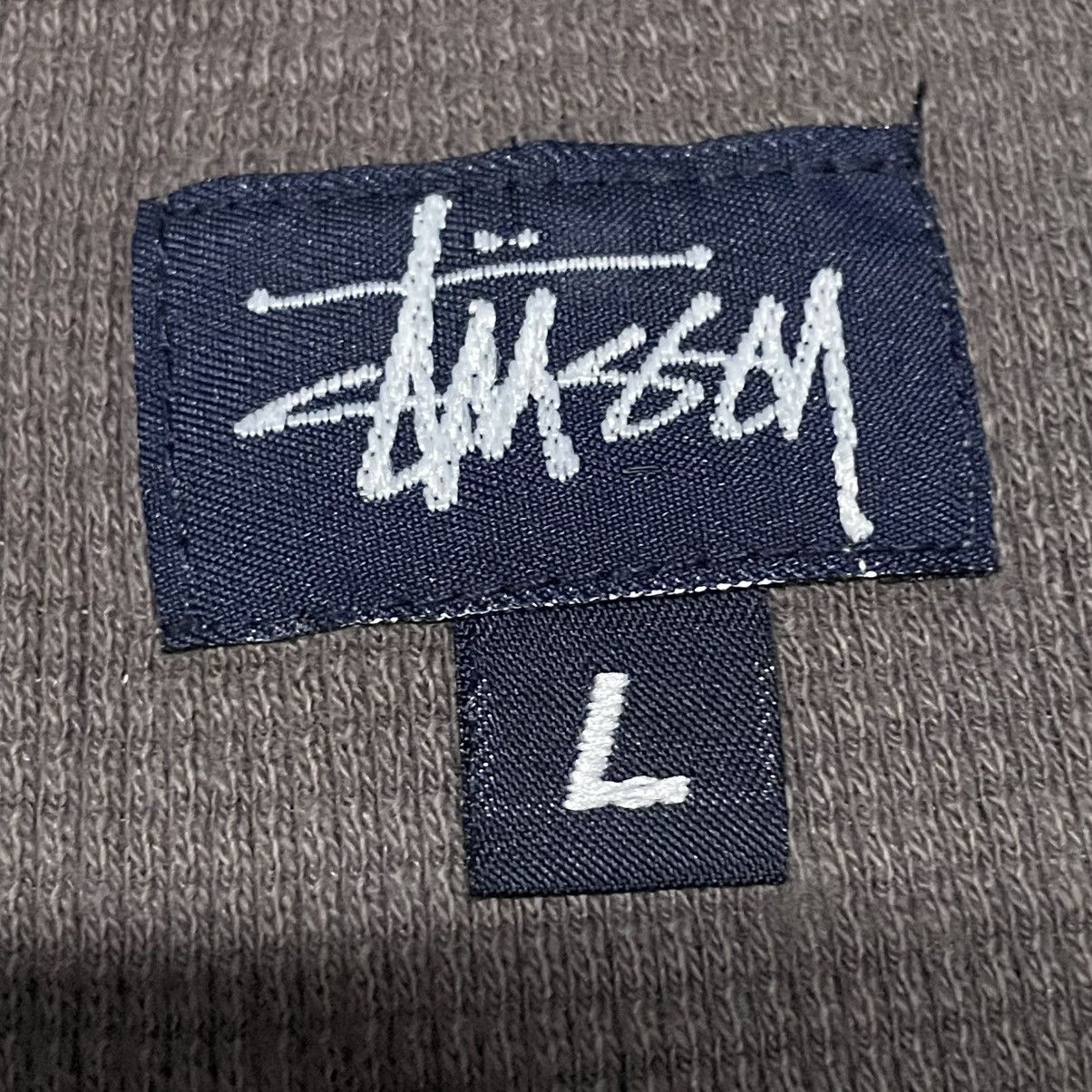 Stussy × Vintage Vintage Stussy Crewneck Sweatshirt Size US L / EU 52-54 / 3 - 3 Thumbnail