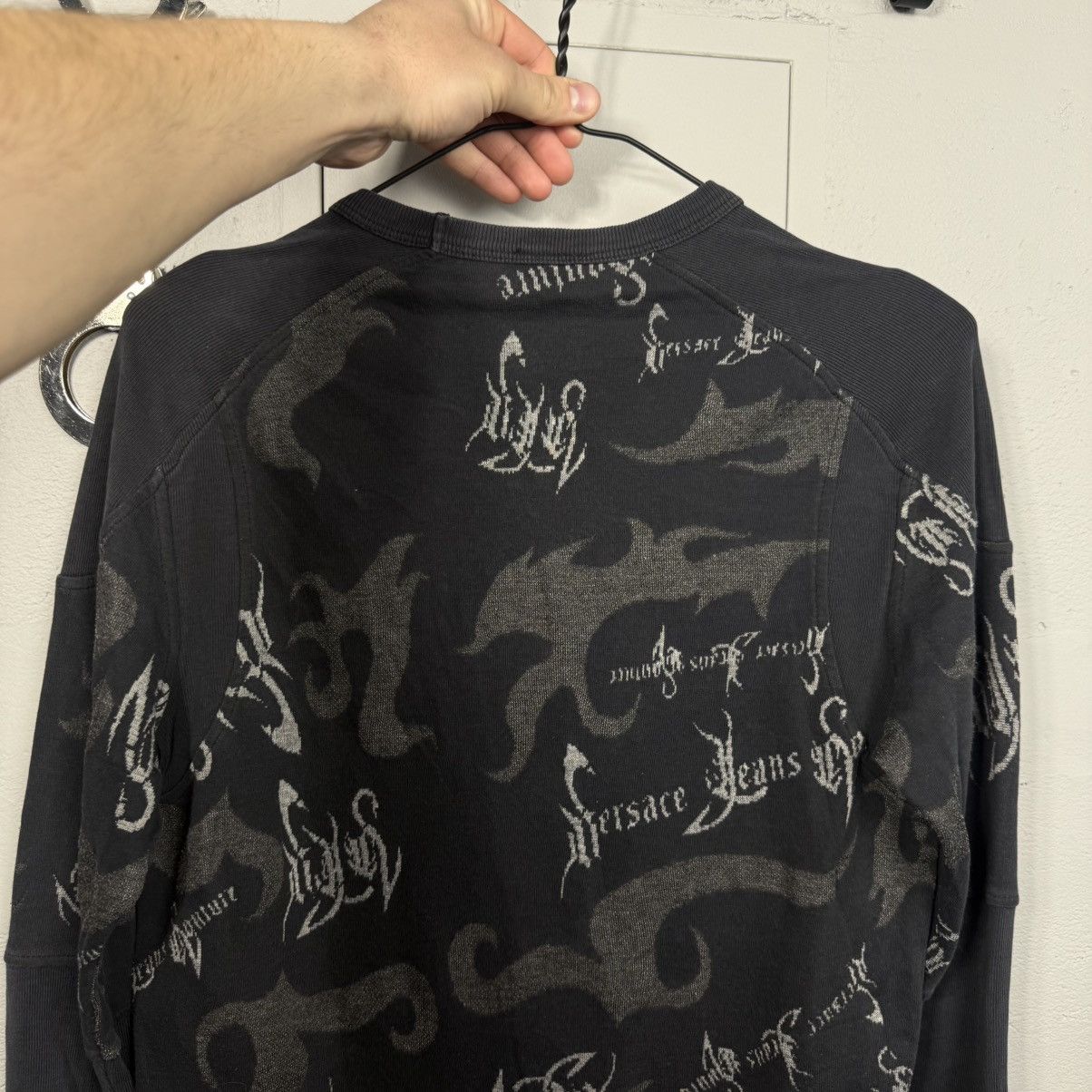 Versace Vintage Avant Garde Long Sleeve Versace Size US L / EU 52-54 / 3 - 6 Thumbnail