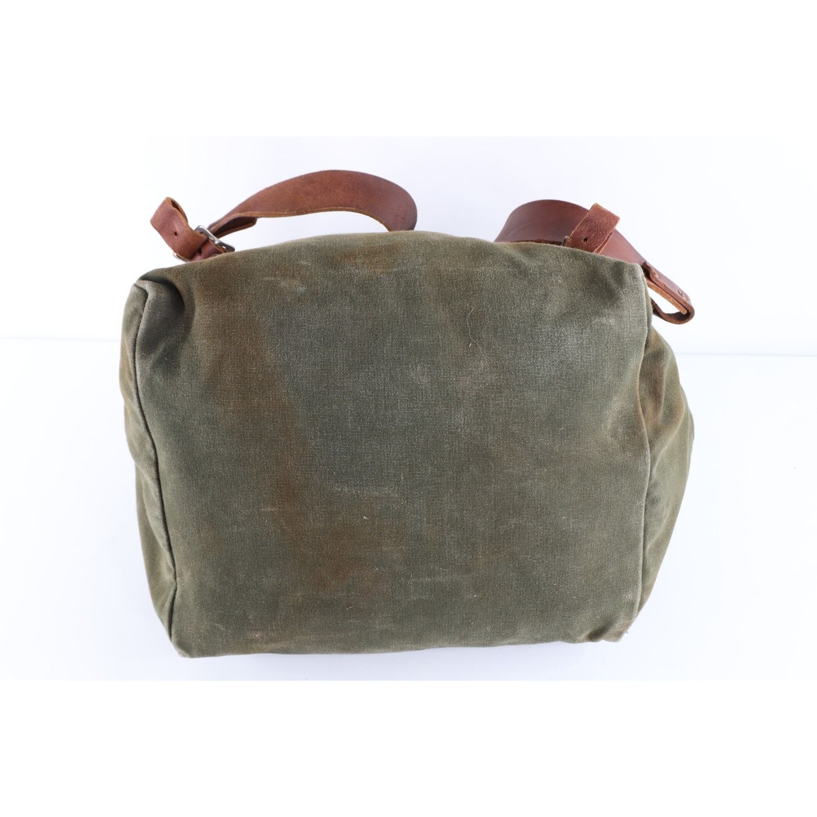 Duluth Pack Vintage Duluth Pack Canvas Leather Safford Food Pack Bag Size ONE SIZE - 10 Thumbnail