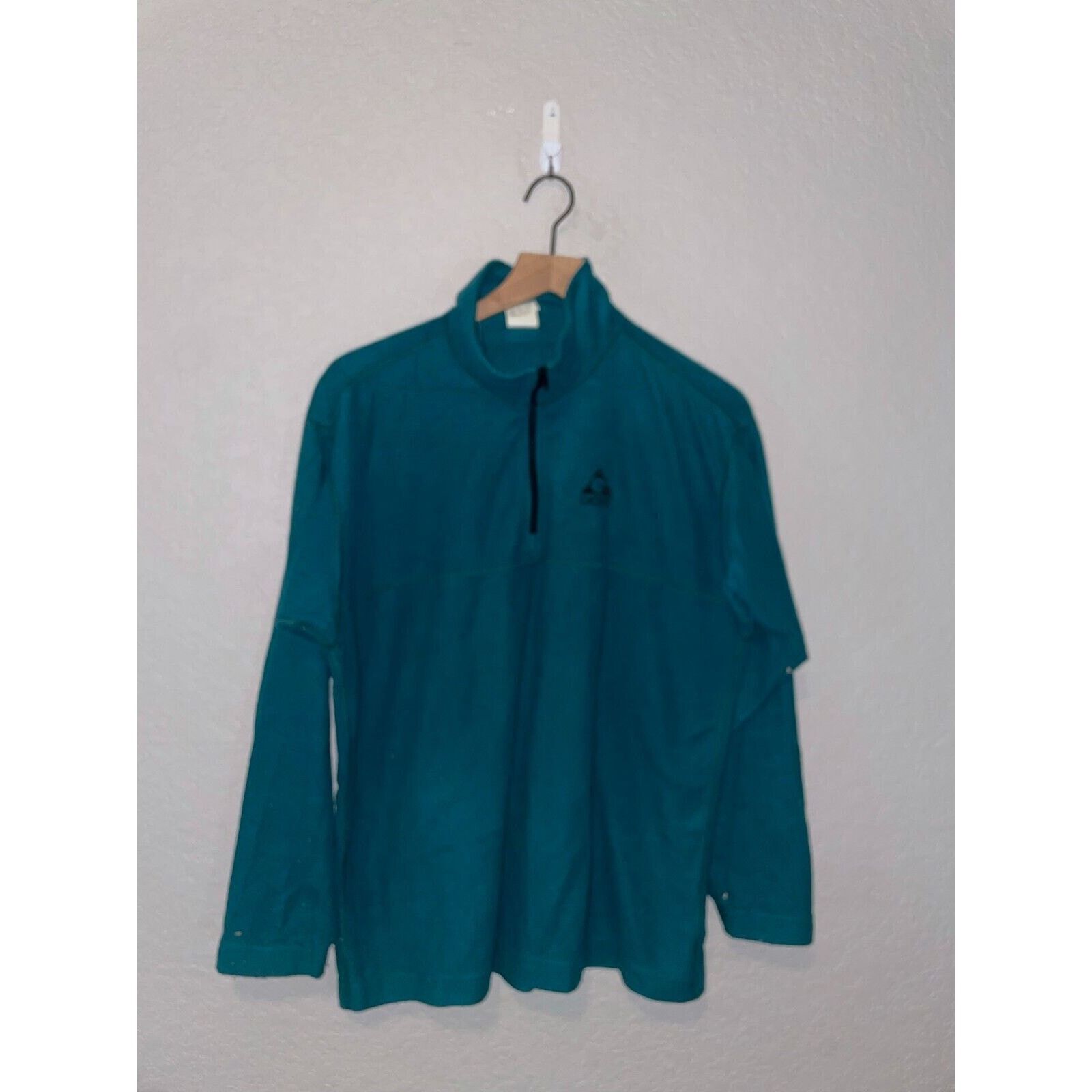 Vintage Vintage Gerry Fleece Sweatshirt Polyester Green VTG 90s M Size US M / EU 48-50 / 2 - 2 Thumbnail