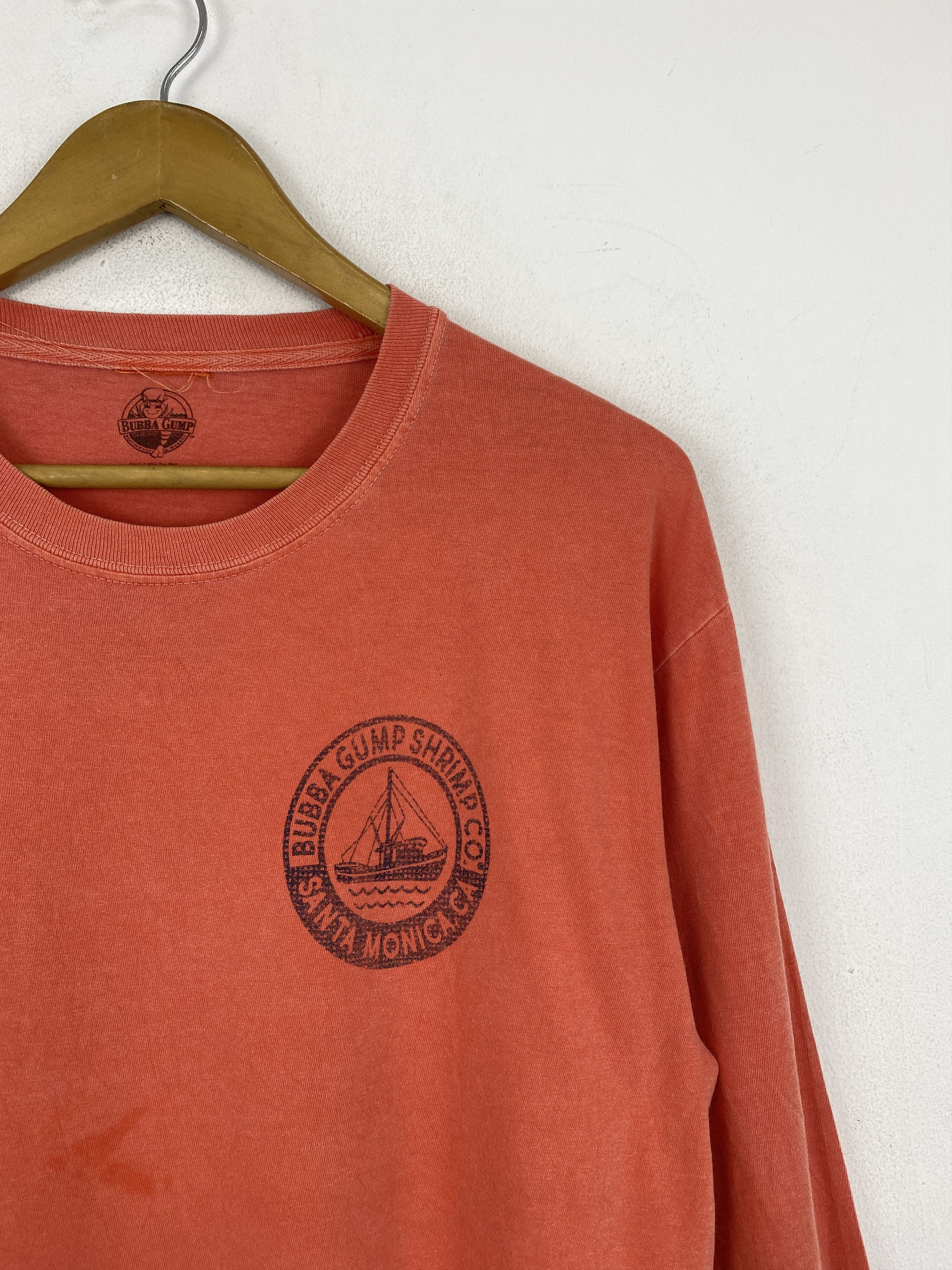 Vintage Vintage Bubba Gump Forrest Gump Long Sleeve Tee TA0657 Size US M / EU 48-50 / 2 - 9 Thumbnail