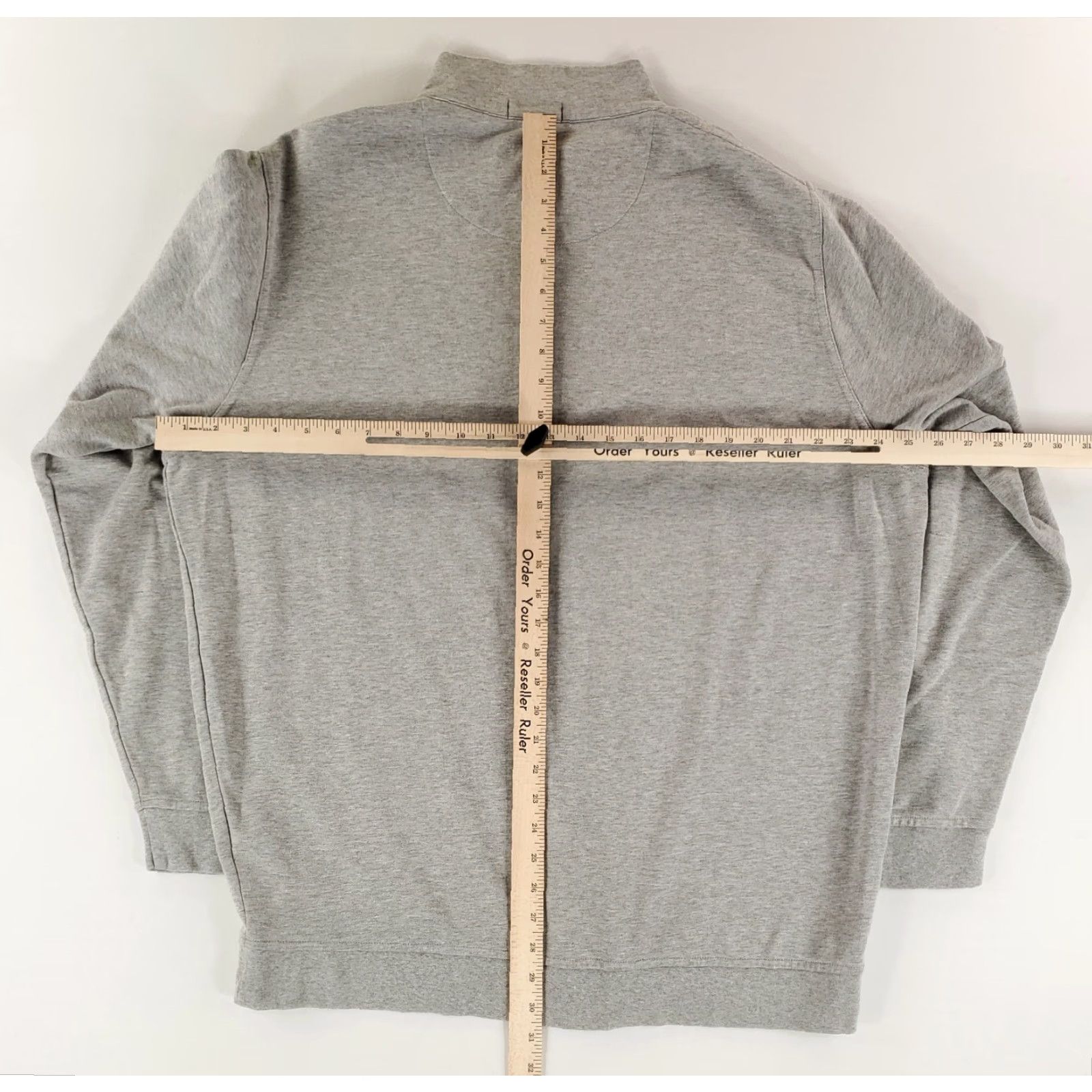 Peter Millar Peter Millar Shirt Gray Long Sleeve 1/4 Zip Crown Comfort Mens XXL Pullover Size US XXL / EU 58 / 5 - 7 Thumbnail
