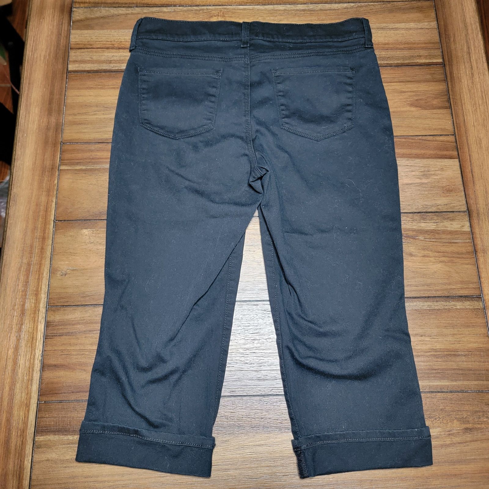NYDJ NYDJ Marilyn Crop Jeans w/ Lift X Tuck Technology - Size 10 Size 32" / US 10 / IT 46 - 3 Thumbnail