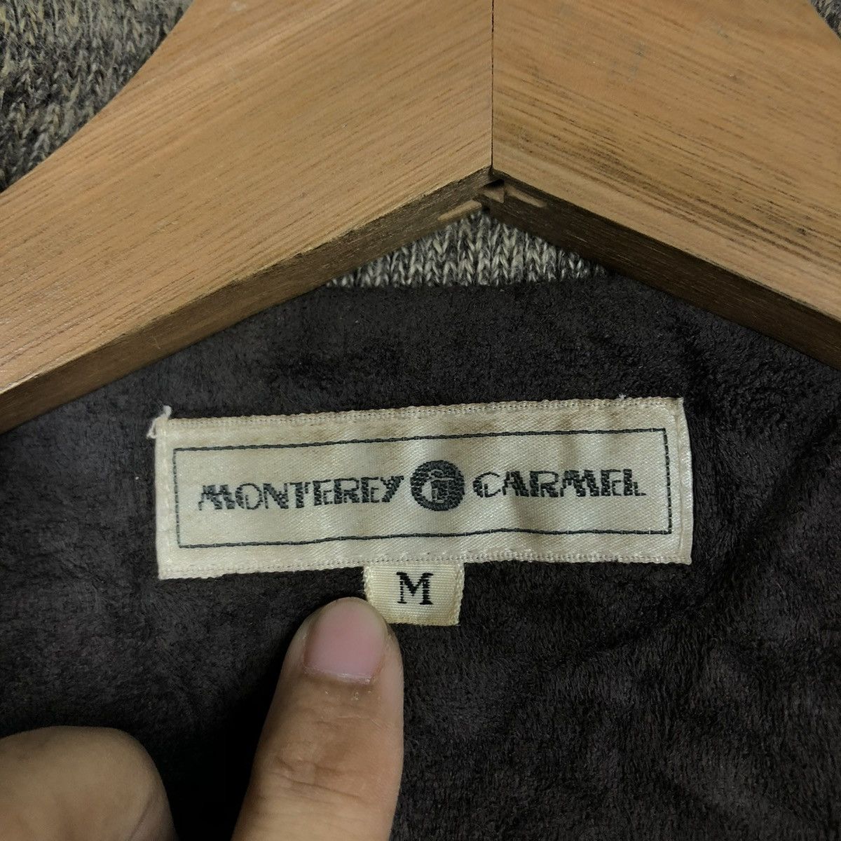 Japanese Brand 📌VTG BIKER FLY LEATHER JACKET MONTERRY CARMEL ISSEY MIYAKE Size US M / EU 48-50 / 2 - 19 Thumbnail