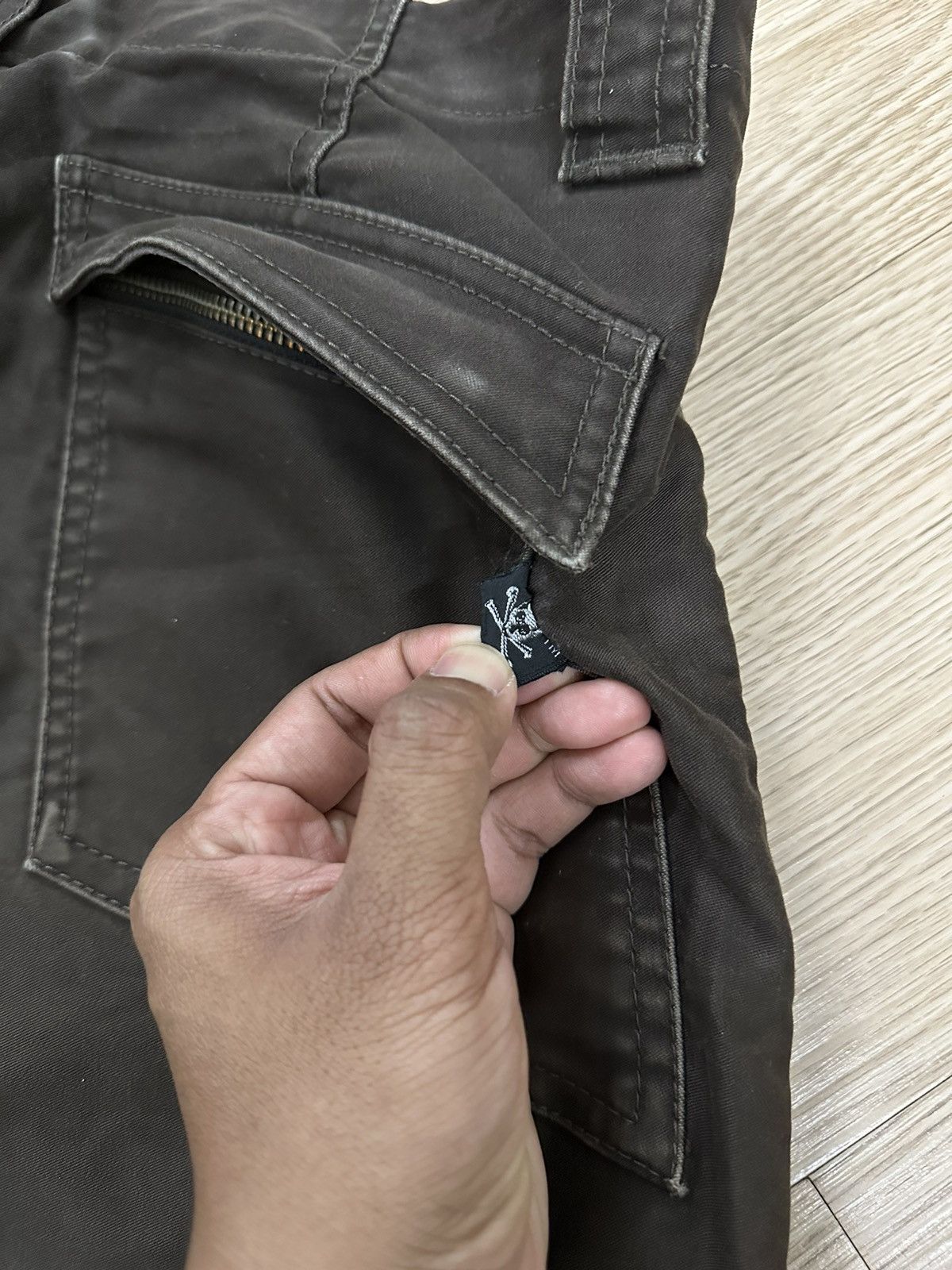 If Six Was Nine × Japanese Brand × Seditionaries Custom Culture Bondage Cargo Tactical Multi Flared Pants Size US 32 / EU 48 - 14 Thumbnail