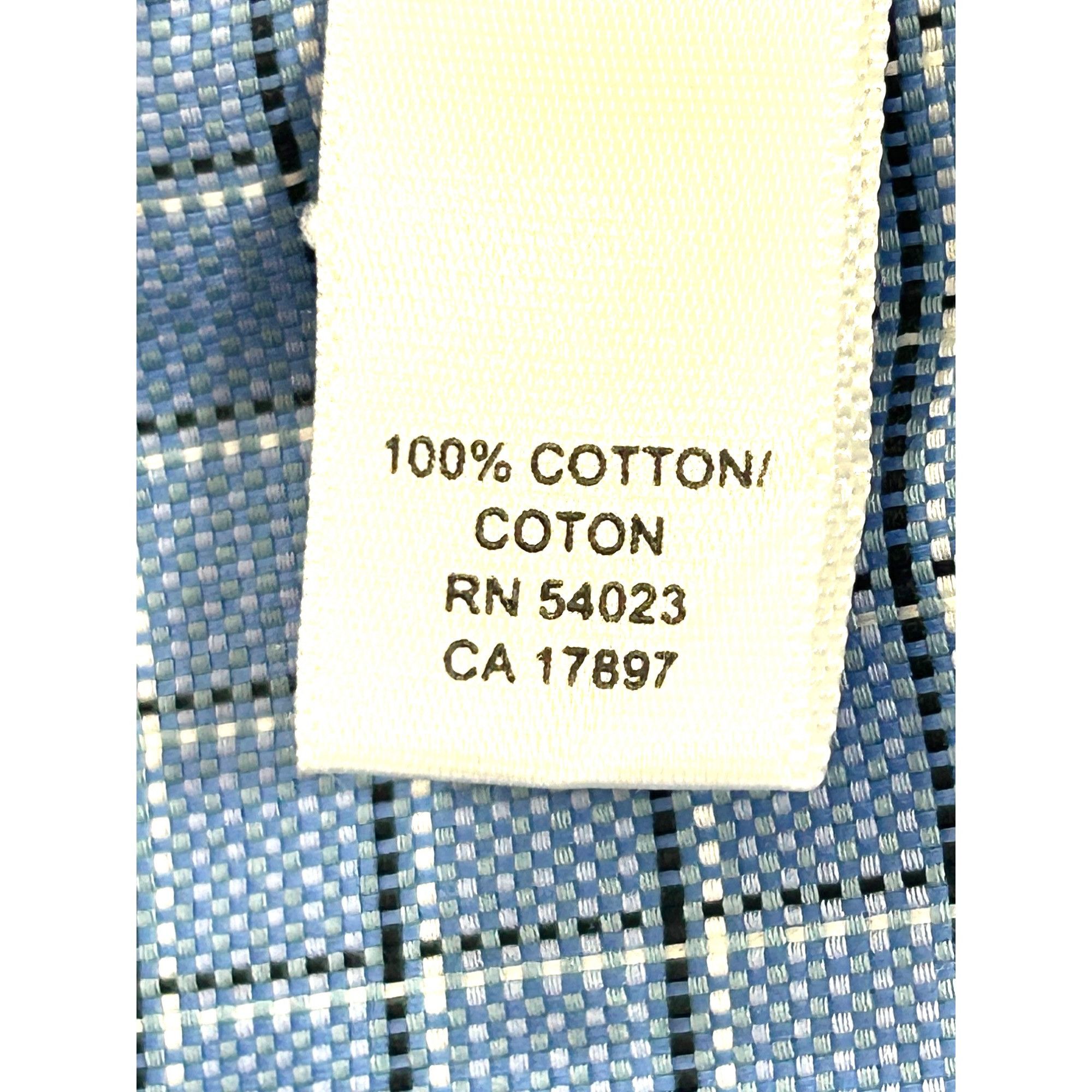 Banana Republic Banana Republic Men’s Shirt L Blue Check Long Sleeve Button Size US L / EU 52-54 / 3 - 8 Thumbnail