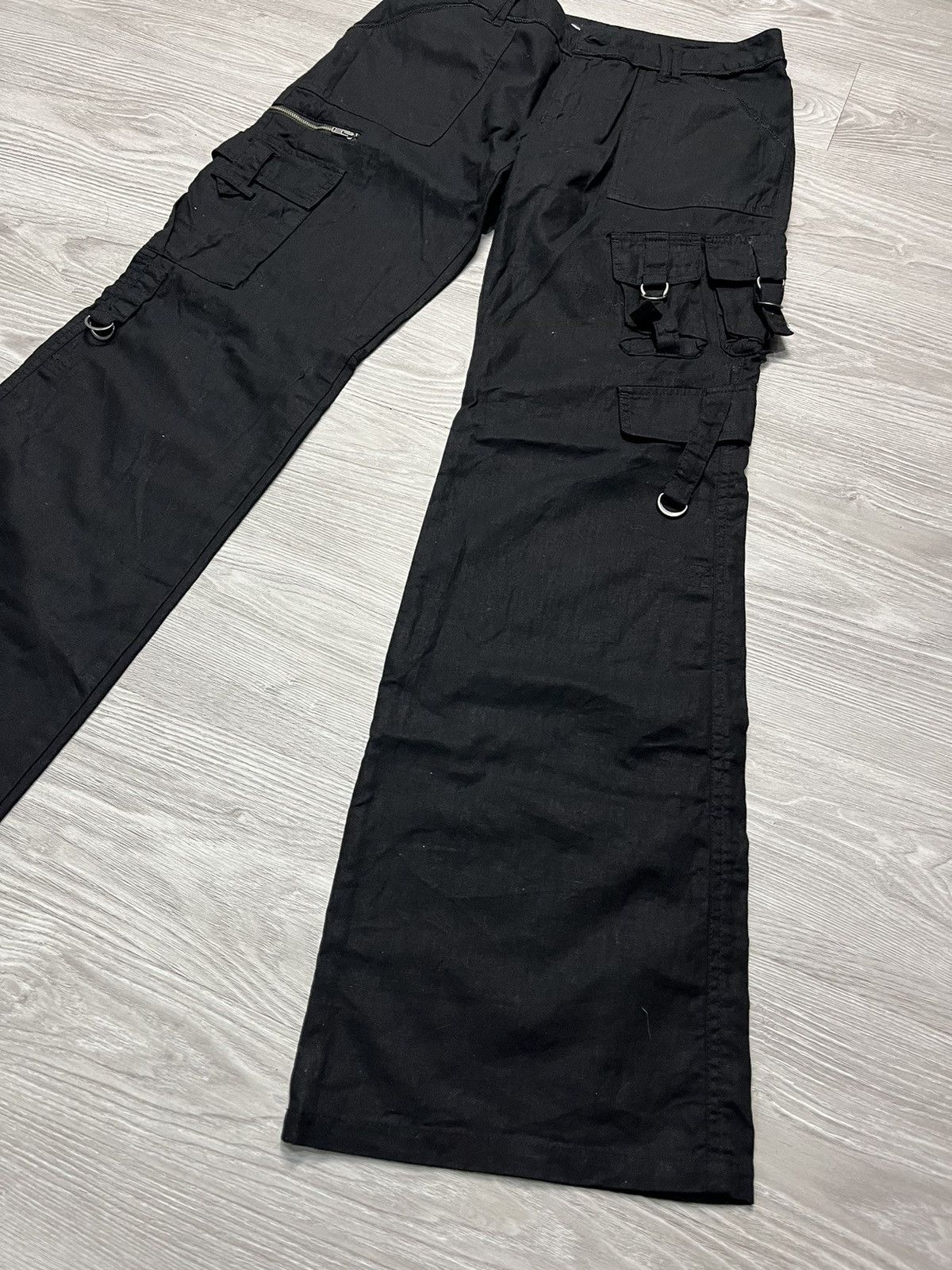 Le Grande Bleu (L.G.B.) Tornado Mart Bondage Tactical Waxed Pants Size US 31 - 3 Thumbnail