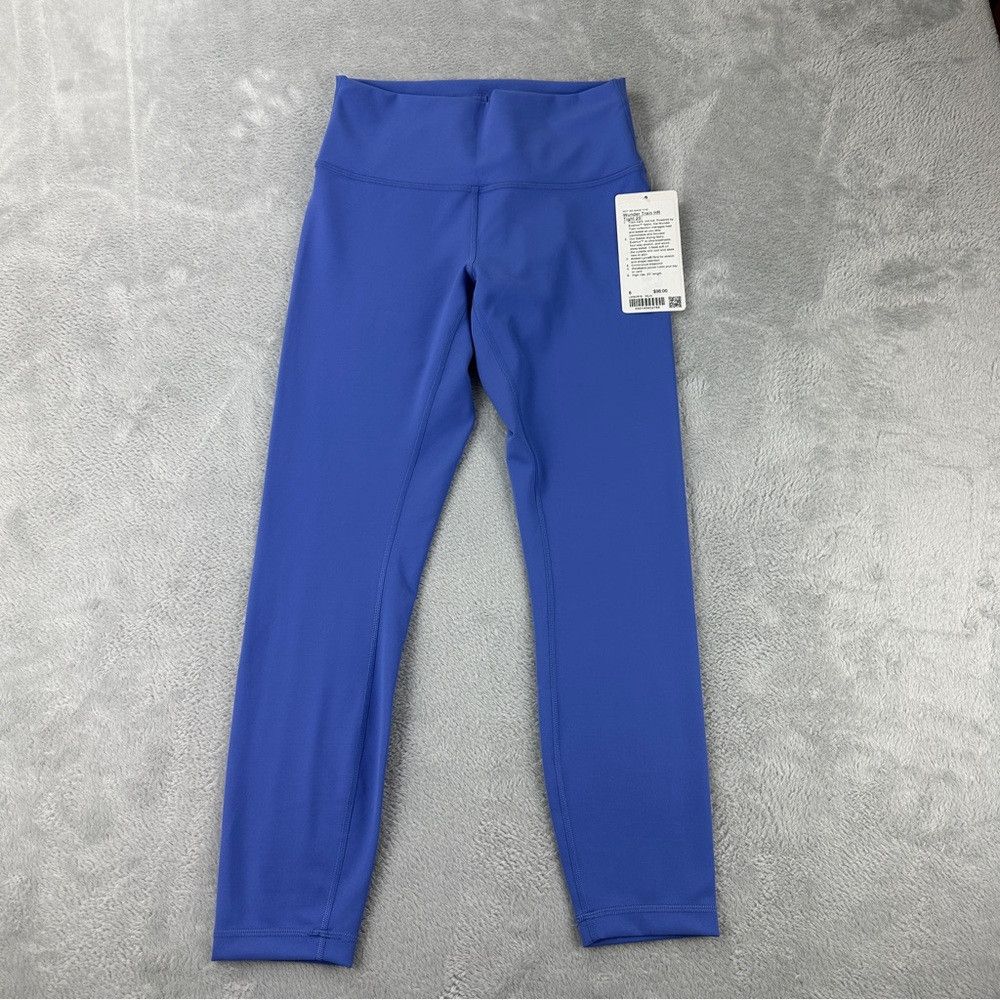 Lululemon Lululemon NWT Women's Size 8 Blue Wunder Train HR Tight 25" Size 30" / US 8 / IT 44 - 6 Thumbnail