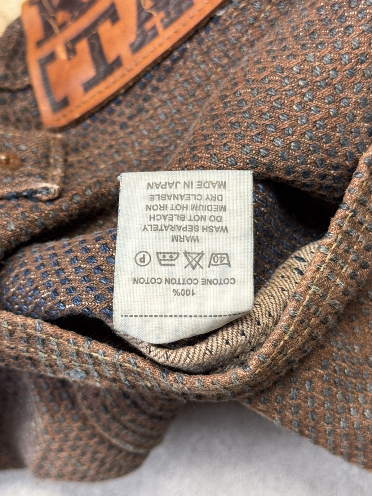 Kapital × Kapital Kountry Kapital Kountry KAKISIBU SASHIKO Century Denim Jeans Size US 32 / EU 48 - 8 Thumbnail