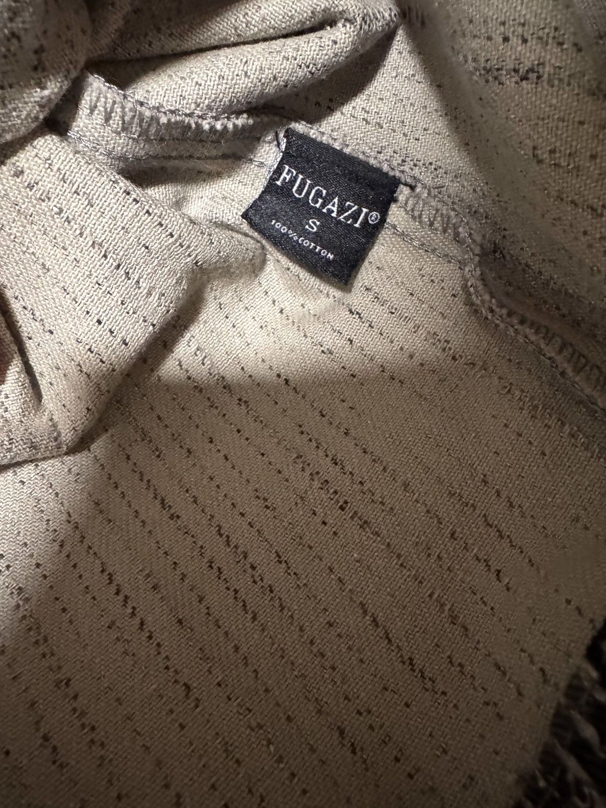 Fugazi FUGAZI TEXTURED LETTER BUTTON UP CAMO Size US S / EU 44-46 / 1 - 3 Thumbnail