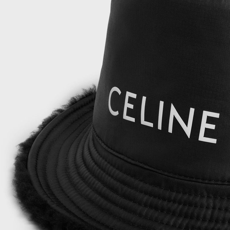Celine o1w1db10526 AA01K0 Size : OS / Logo Hat / Cap in Black Size ONE SIZE - 3 Thumbnail