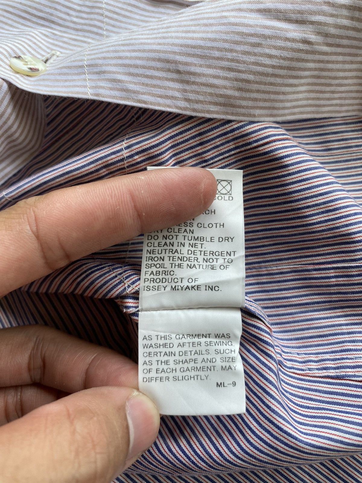 Issey Miyake Vintage Issey Miyake Men T Shirt Size US M / EU 48-50 / 2 - 6 Thumbnail