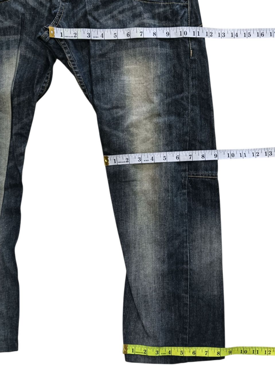 Other Dominate Double Waist Distressed Jeans Size US 32 / EU 48 - 11 Thumbnail