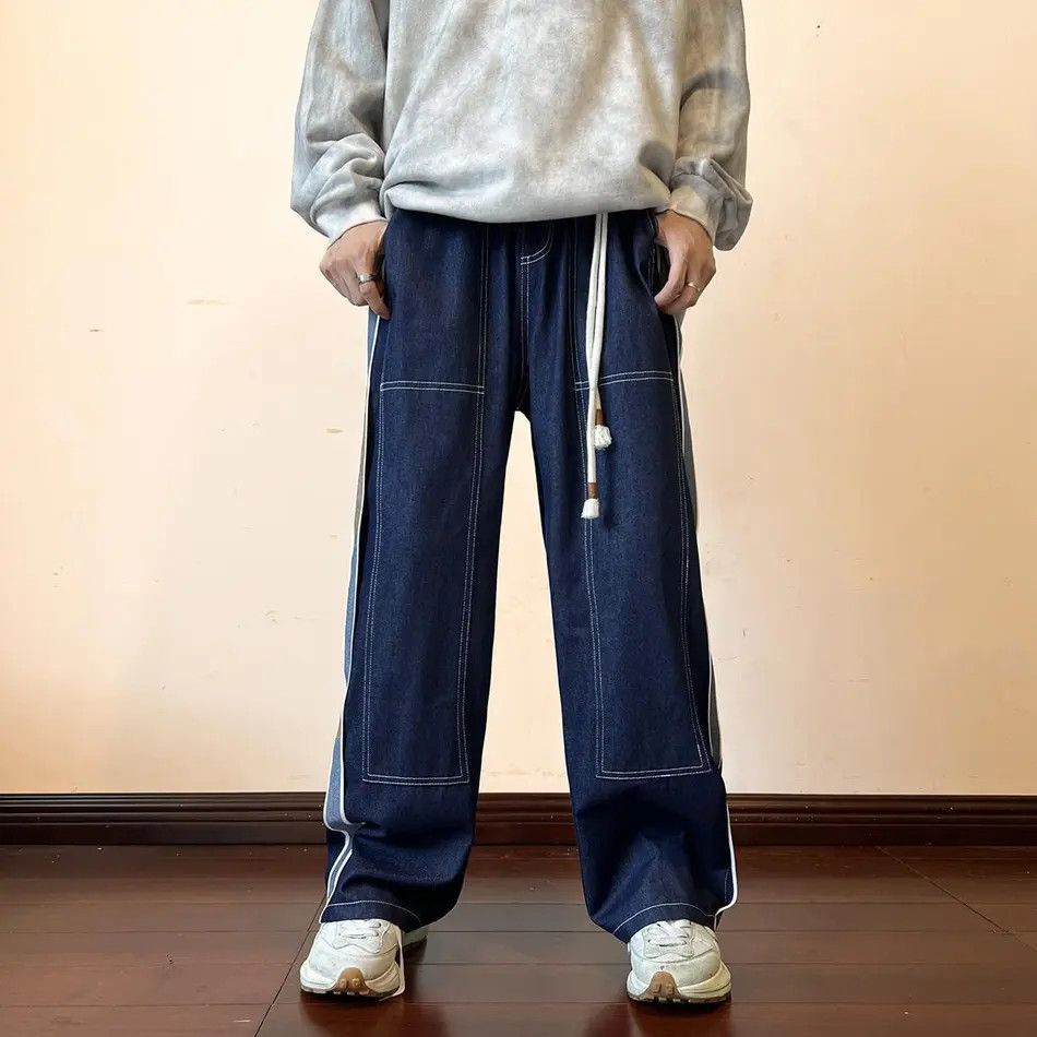 Japanese Brand × Jean Loose straight leg high street jeans Size US 32 / EU 48 - 5 Thumbnail