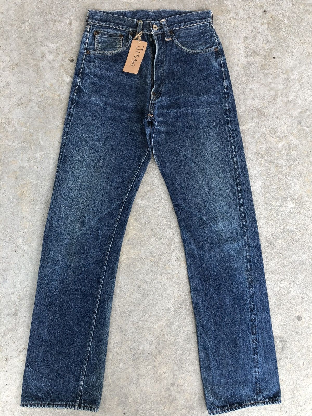 Warehouse & Co. Japanese Warehouse Duck Digger Selvedge Denim Diatressed Size US 28 / EU 44 - 1 Thumbnail