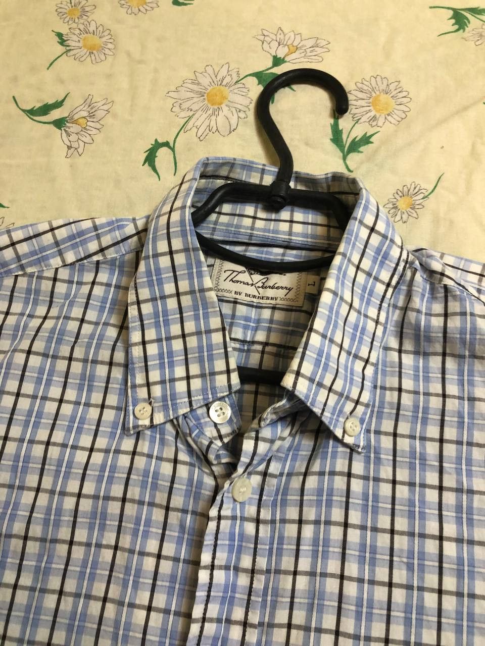 Burberry THOMAS BURBERRY Plaid Shirt Multicolor Casual Size US L / EU 52-54 / 3 - 9 Thumbnail
