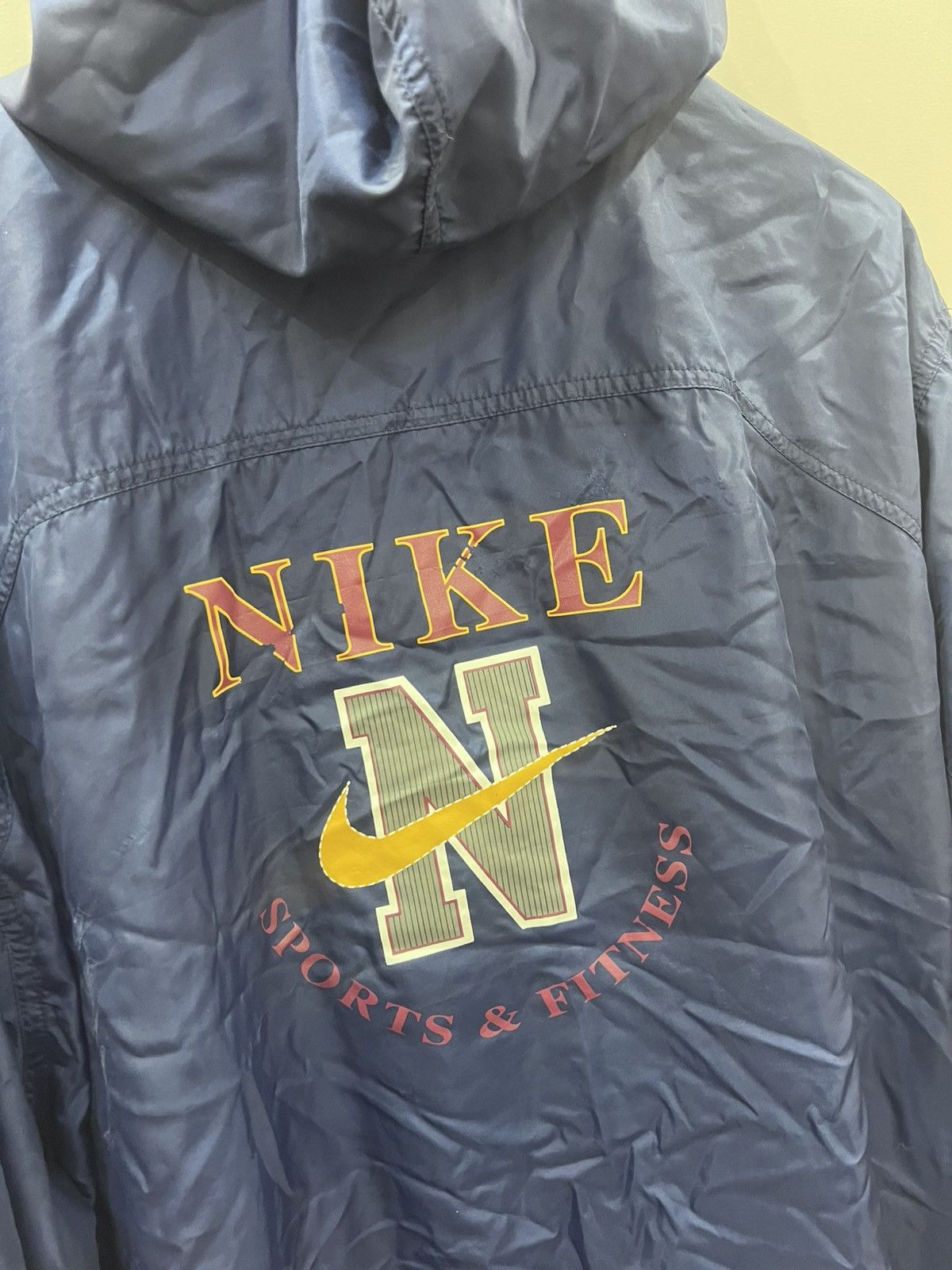 Nike VERY RARE Vintage nike big logo light jacket Xl Size US XL / EU 56 / 4 - 5 Thumbnail
