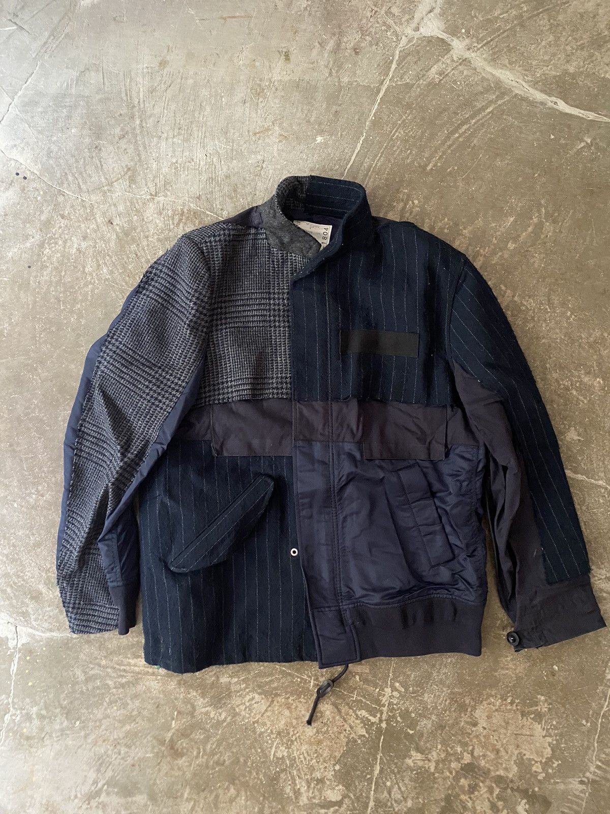 Sacai Sacai Patchwork Military Jacket Kapital Comme des Garcons Size US L / EU 52-54 / 3 - 1 Thumbnail