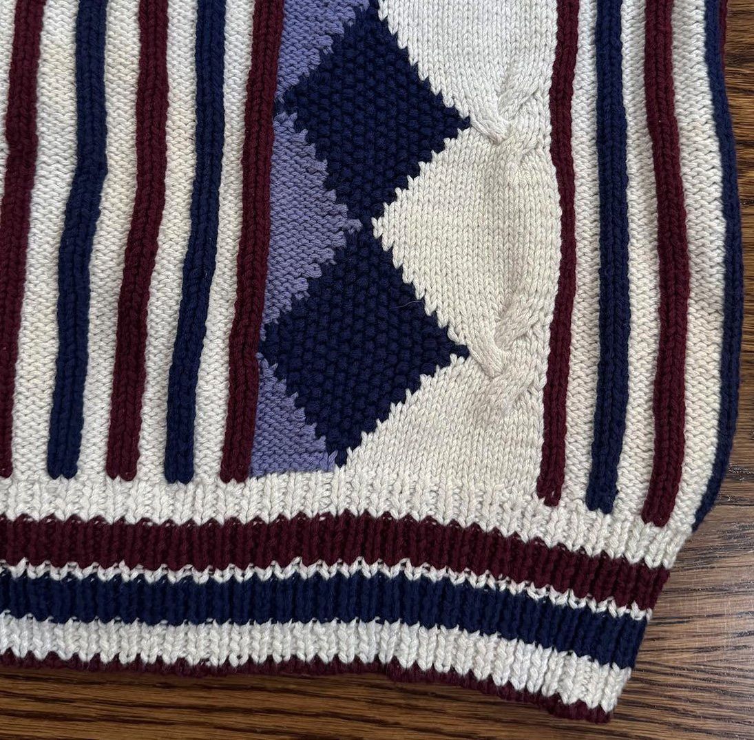 Vintage Vintage Bereks Tennis Knit Knit Vest (Size S) NWT Size US XS / EU 42 / 0 - 4 Thumbnail