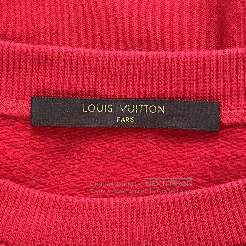 Other Louis Vuitton Red Women's Crewneck Sweatshirt . Size L / US 10 / IT 46 - 6 Thumbnail