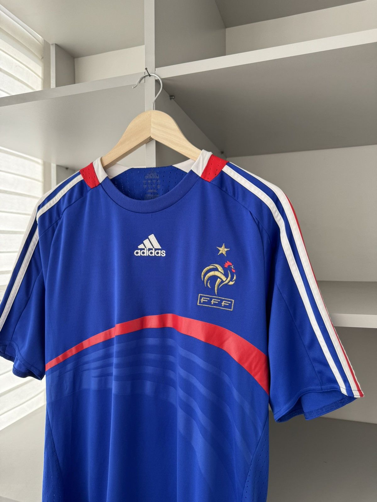 Adidas × Vintage Adidas France Vintage 2007 Home Jersey Size US M / EU 48-50 / 2 - 4 Thumbnail