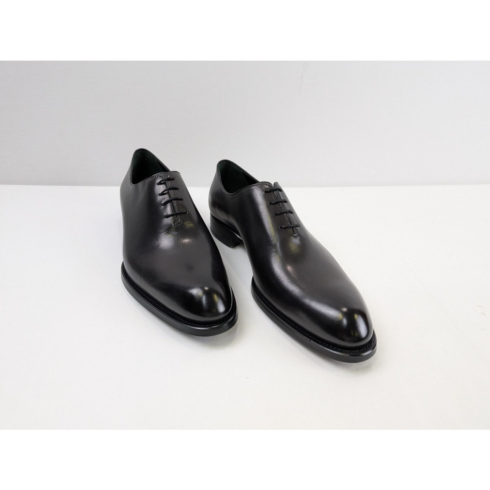 Brioni o1rshd1 Leather shoe Boots in Black Size US 11.5 / EU 44-45 - 6 Thumbnail