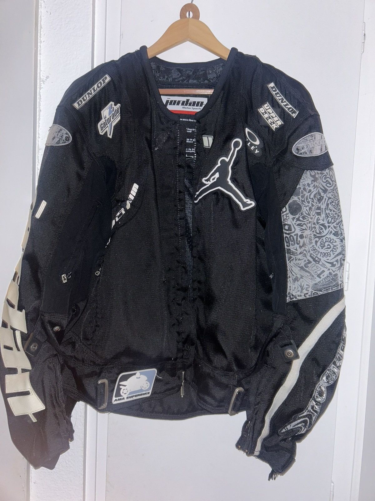 Joe Rocket × Jordan Brand extremely rare Jordan x Joe rocket biker jacket Size US M / EU 48-50 / 2 - 1 Thumbnail