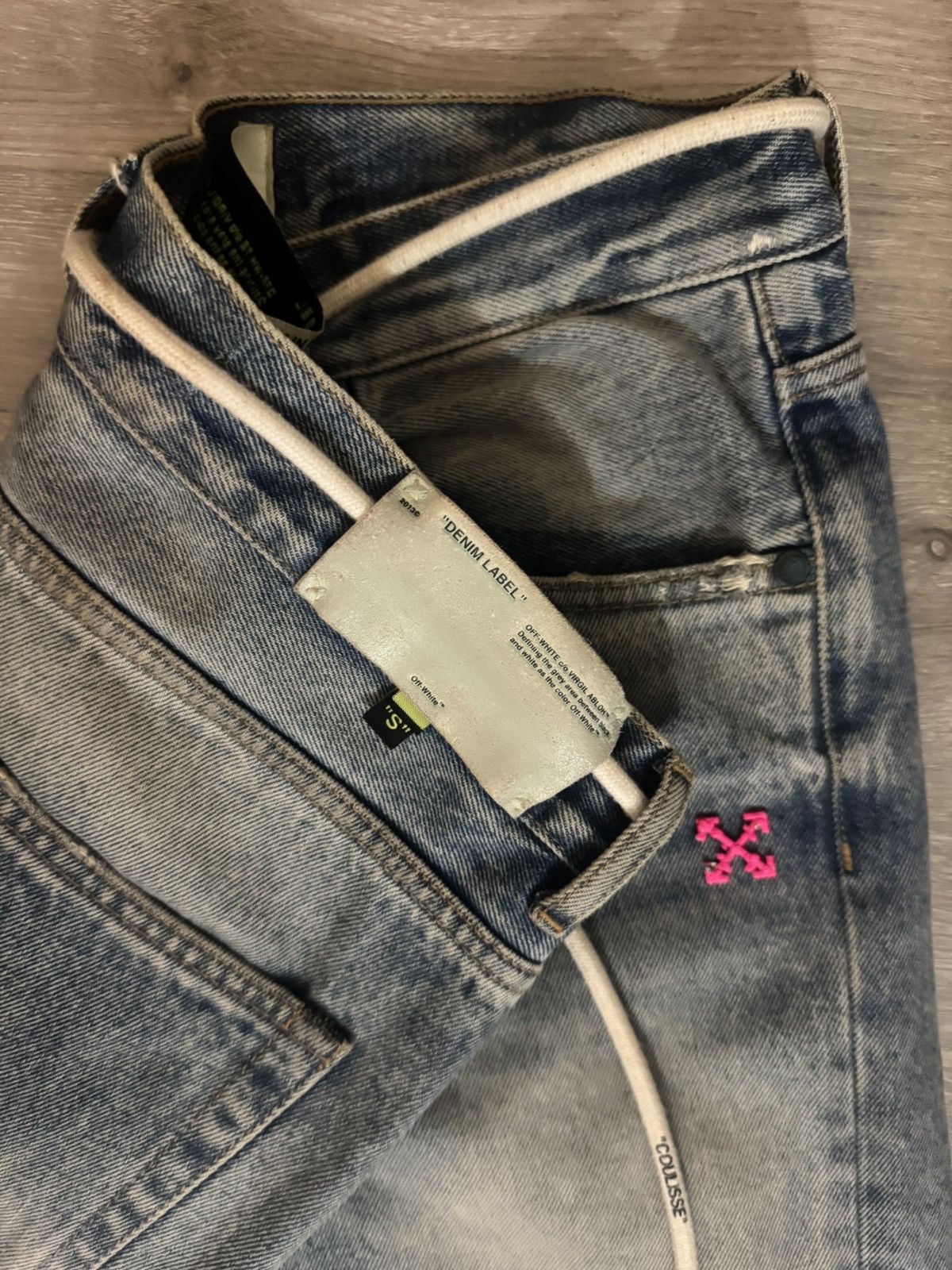 Off-White OFF-WHITE rhinestone Jeans Size US 32 / EU 48 - 7 Thumbnail
