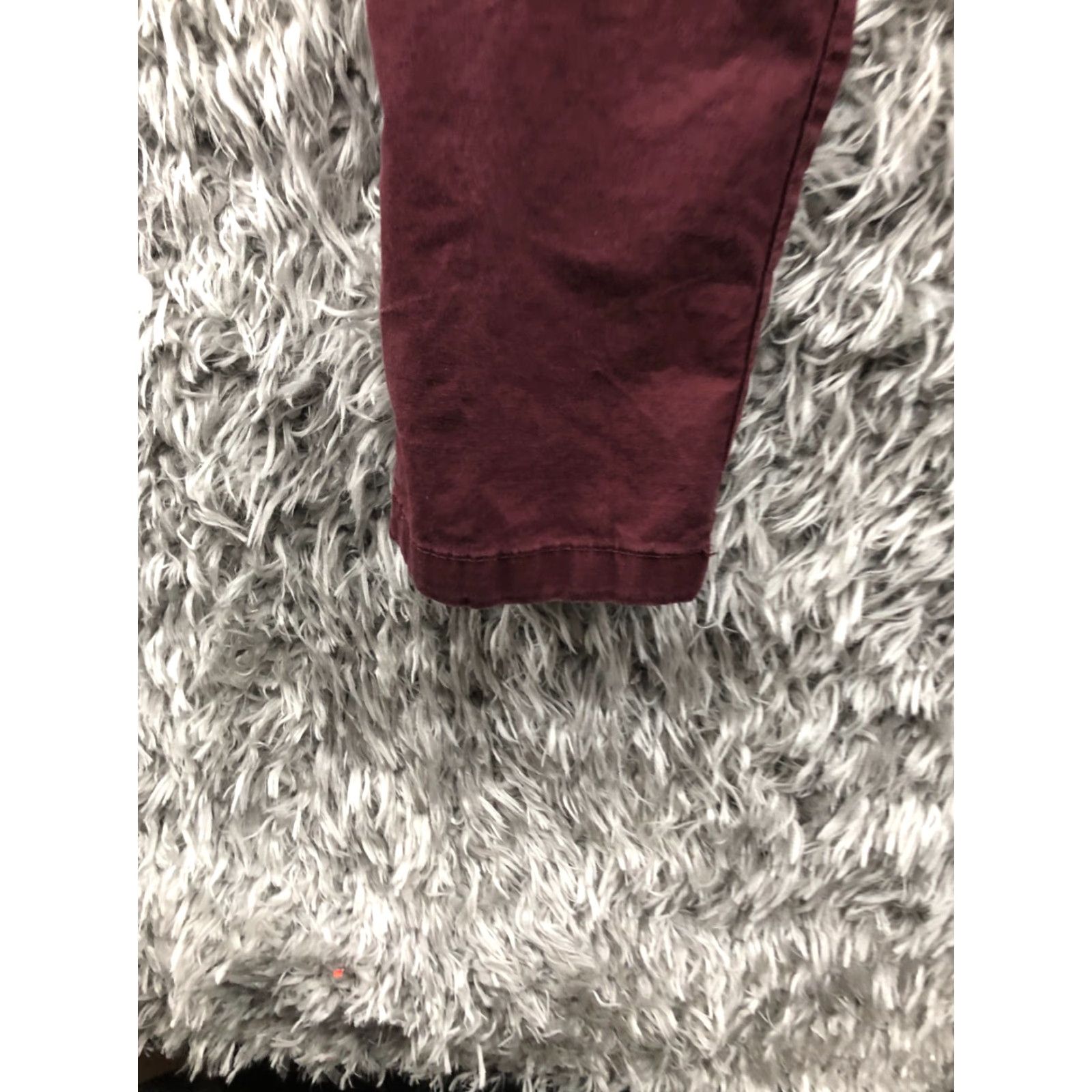 H&M H&M L.O.G.G. Skinny Fit Pants Size 29 Womens Mid Rise Red Size 29" - 7 Thumbnail