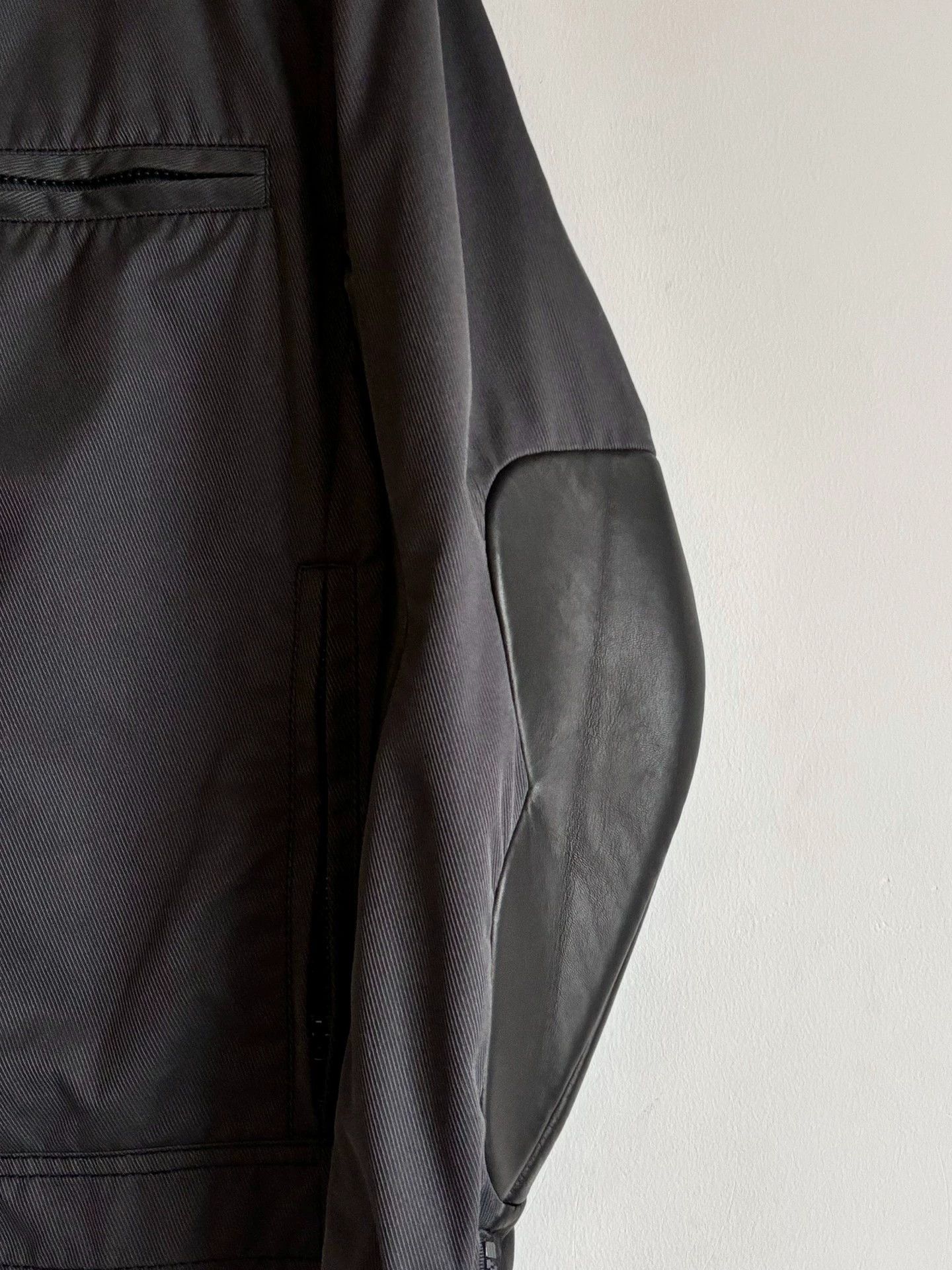 Maison Margiela Maison Margiela 2011 Panelled Biker Jacket 46 Size US S / EU 44-46 / 1 - 6 Thumbnail