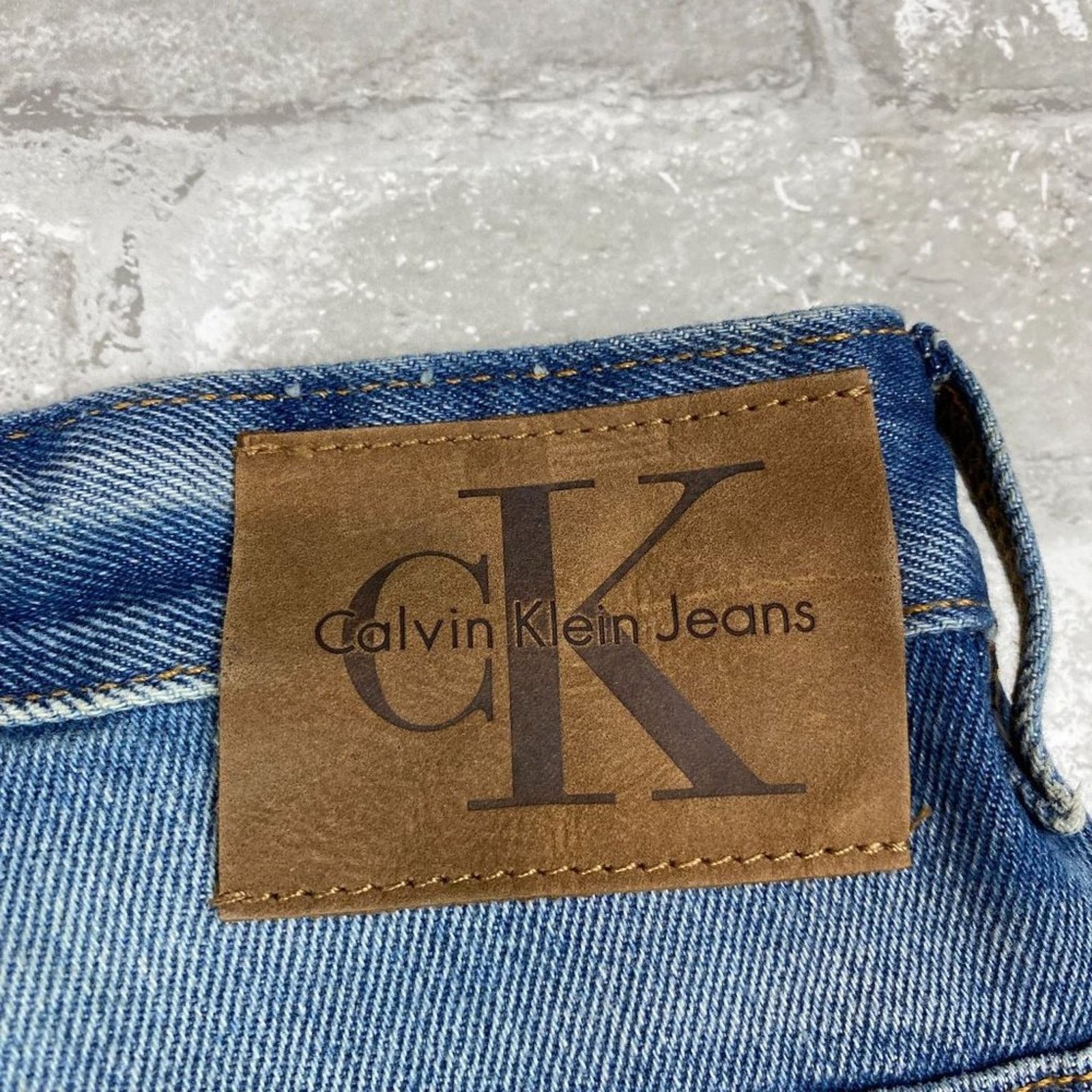 Calvin Klein Calvin Klein Slim Leg Garage Paint Jeans Men's 36x32 NWT Size US 36 / EU 52 - 7 Thumbnail