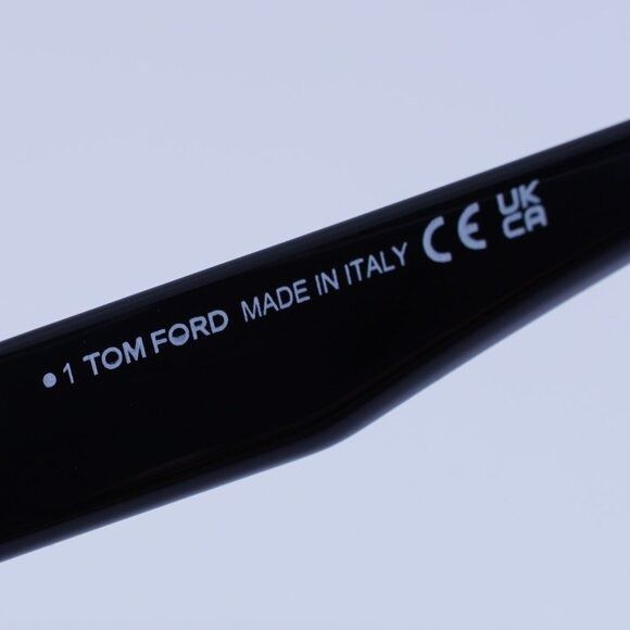 Tom Ford Tom Ford FT5967-B 001 Eyeglasses Black 53mm Geometric Frame Size ONE SIZE - 8 Thumbnail