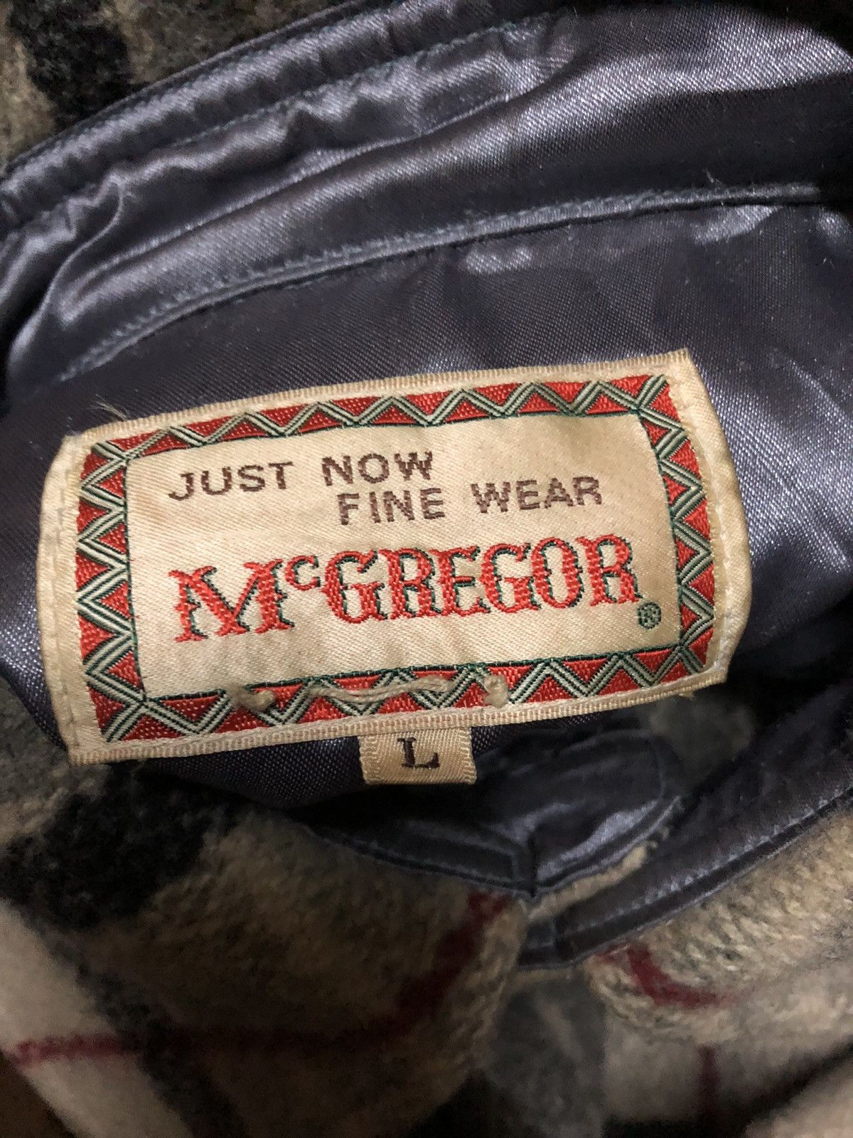 McGregor × Vintage Vintage Mcgregor wool blend Check Jacket Size US L / EU 52-54 / 3 - 3 Thumbnail