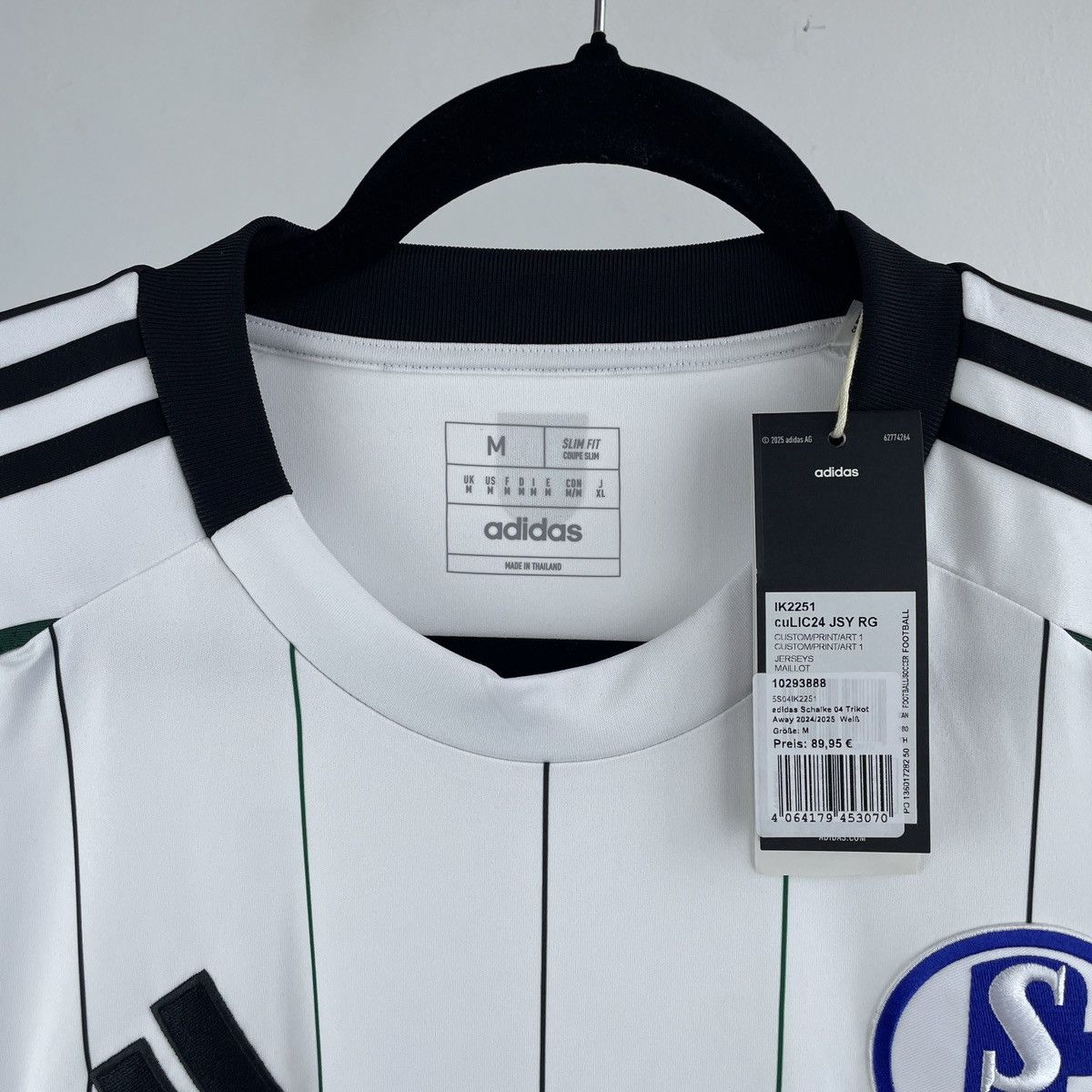 Adidas Schalke 04 Away Adidas Jersey Shirt 2024/2025 size M BNWT Size US M / EU 48-50 / 2 - 3 Thumbnail