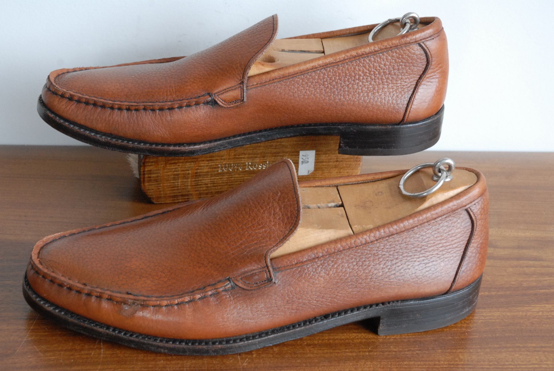Vintage Hartt True Moccasin loafers, Hand Sewn, Custom Grade Size US 9 / EU 42 - 4 Thumbnail