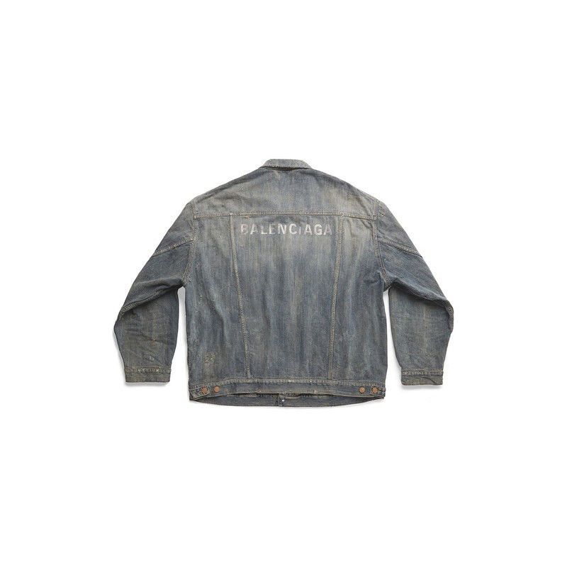 Balenciaga o1tr1nto1125 Strass Jacket in Blue Size XS / US 0-2 / IT 36-38 - 2 Thumbnail