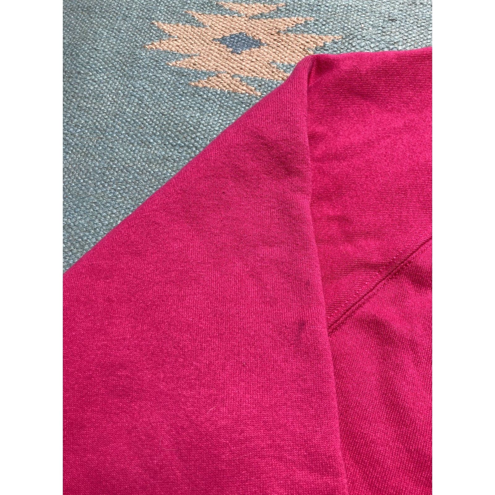 Jerzees VINTAGE Jerzees Sweatshirt Crewneck Patchwork Flowers Handmade Raglan USA Large Size US L / EU 52-54 / 3 - 7 Thumbnail
