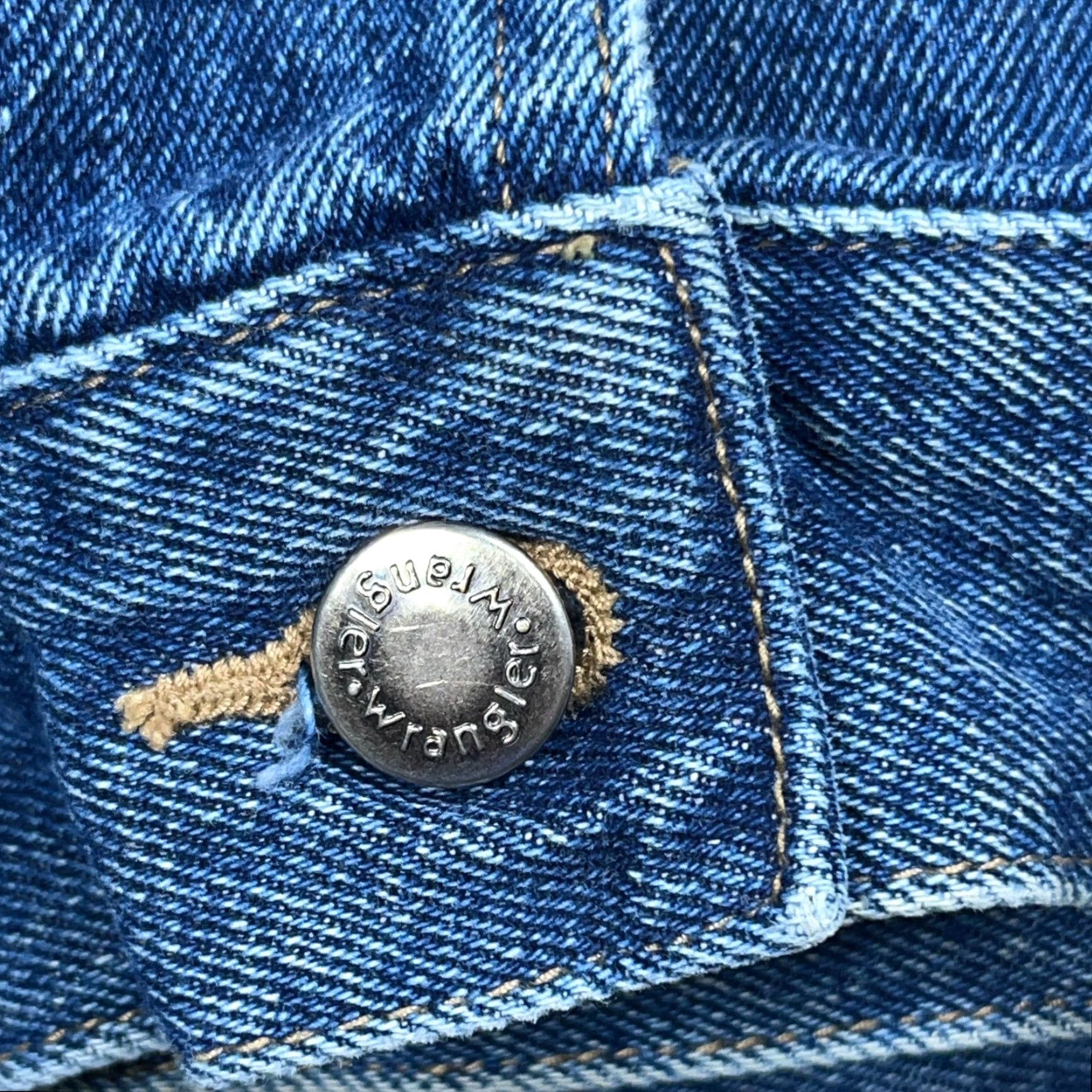 Wrangler VINTAGE Wrangler Hero Denim Jacket Men 3XL Blue Jean Trucker Med Wash 90s Y2K Wrangler Jacket Men 3XL Blue Denim Trucker 90s USA Classic Vintage Size US 39 - 5 Thumbnail