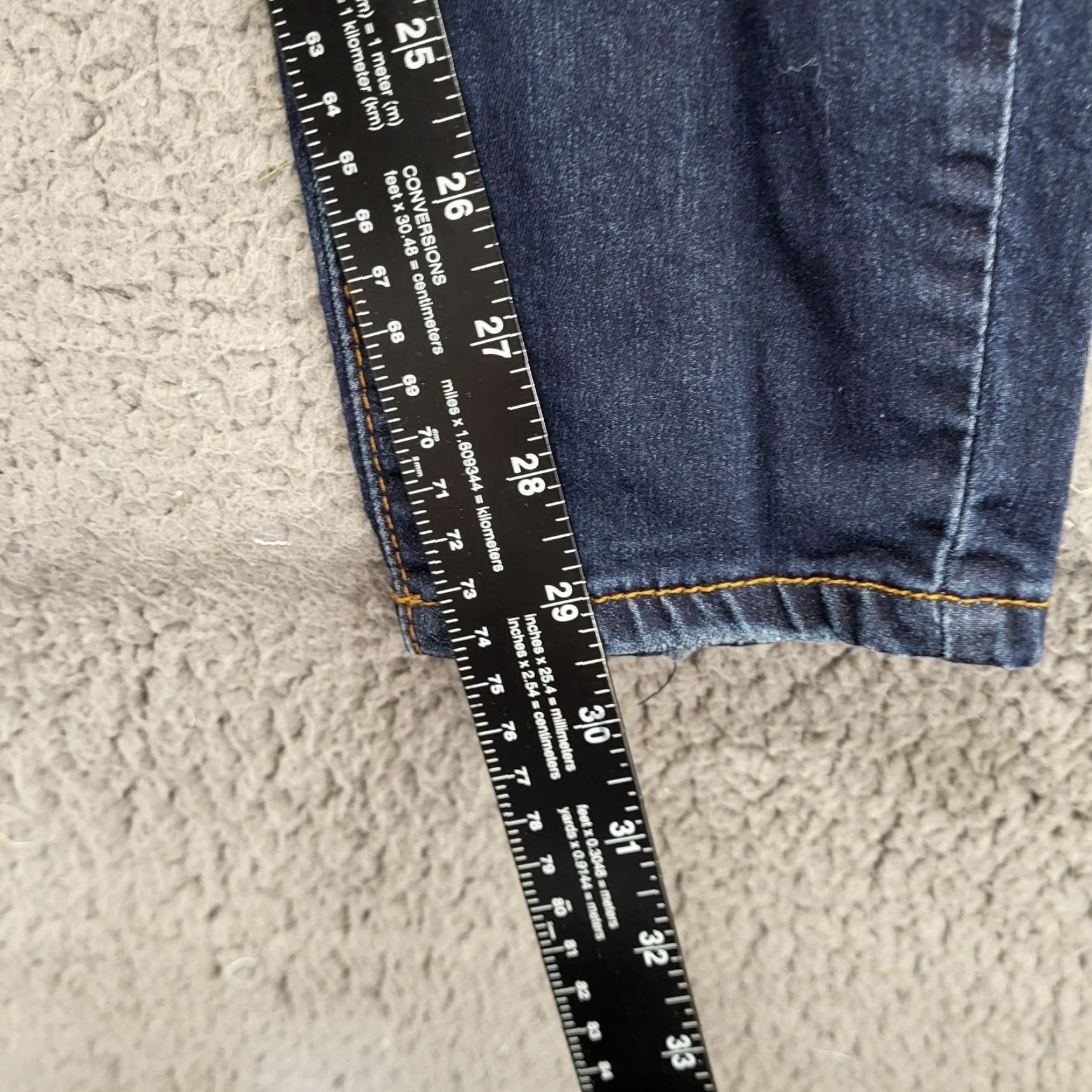 Vintage VIP Jeans Distressed Skinny Jeans Women's 15/32W Blue Stretch Denim 32x29.5 Blue Jeans Women 15/32W Skinny Distressed 90s Theme Mens? Size 36" / US 14 / IT 50 - 7 Thumbnail