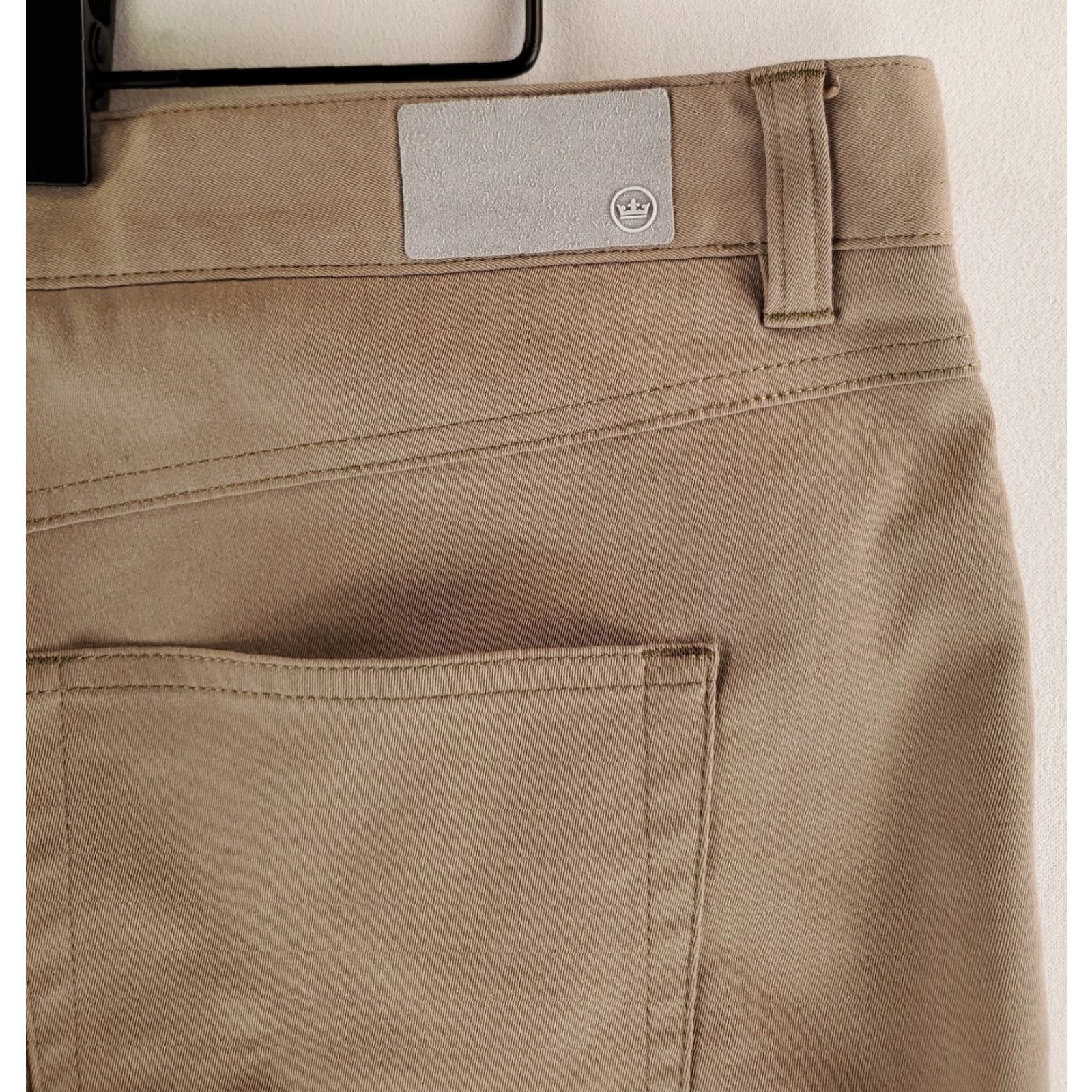 Peter Millar Peter Millar Pants Chino Brown 43x32 Regular Mens 42x32 EB66 Performance Brown Size US 43 - 3 Thumbnail