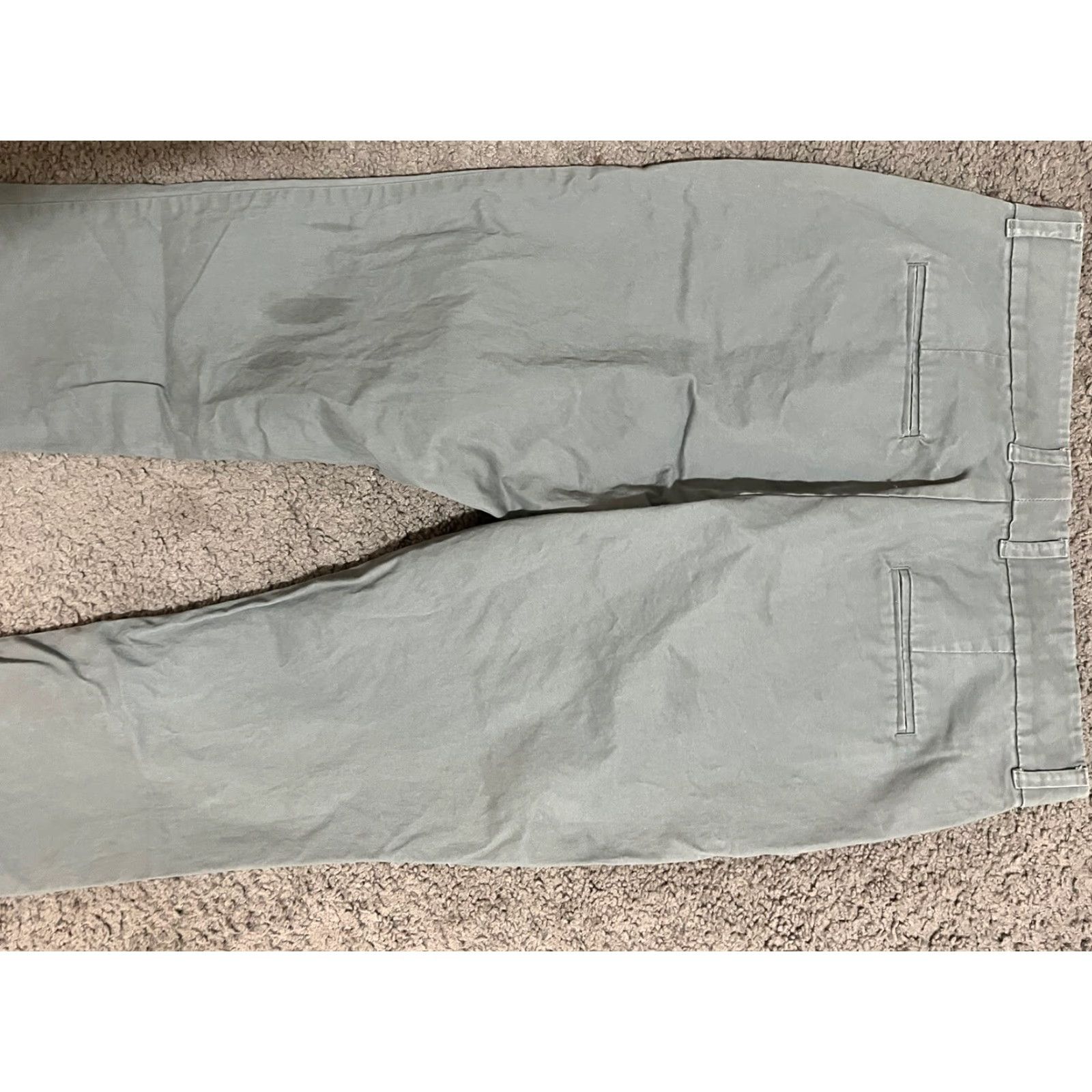 Gap Gap Khakis Pants Women 6 Gray Bootcut Chino Stretch Size 28" / US 6 / IT 42 - 4 Thumbnail