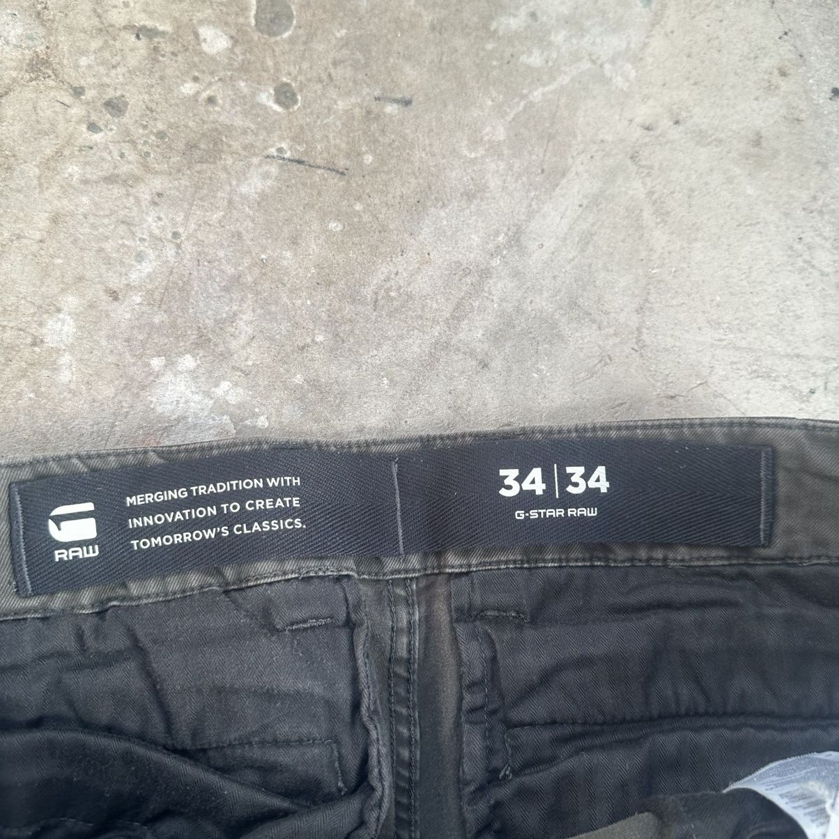G-Star Vintage G-Star Raw Cargo 3D Straight Tapered Pants Size US 34 / EU 50 - 6 Thumbnail