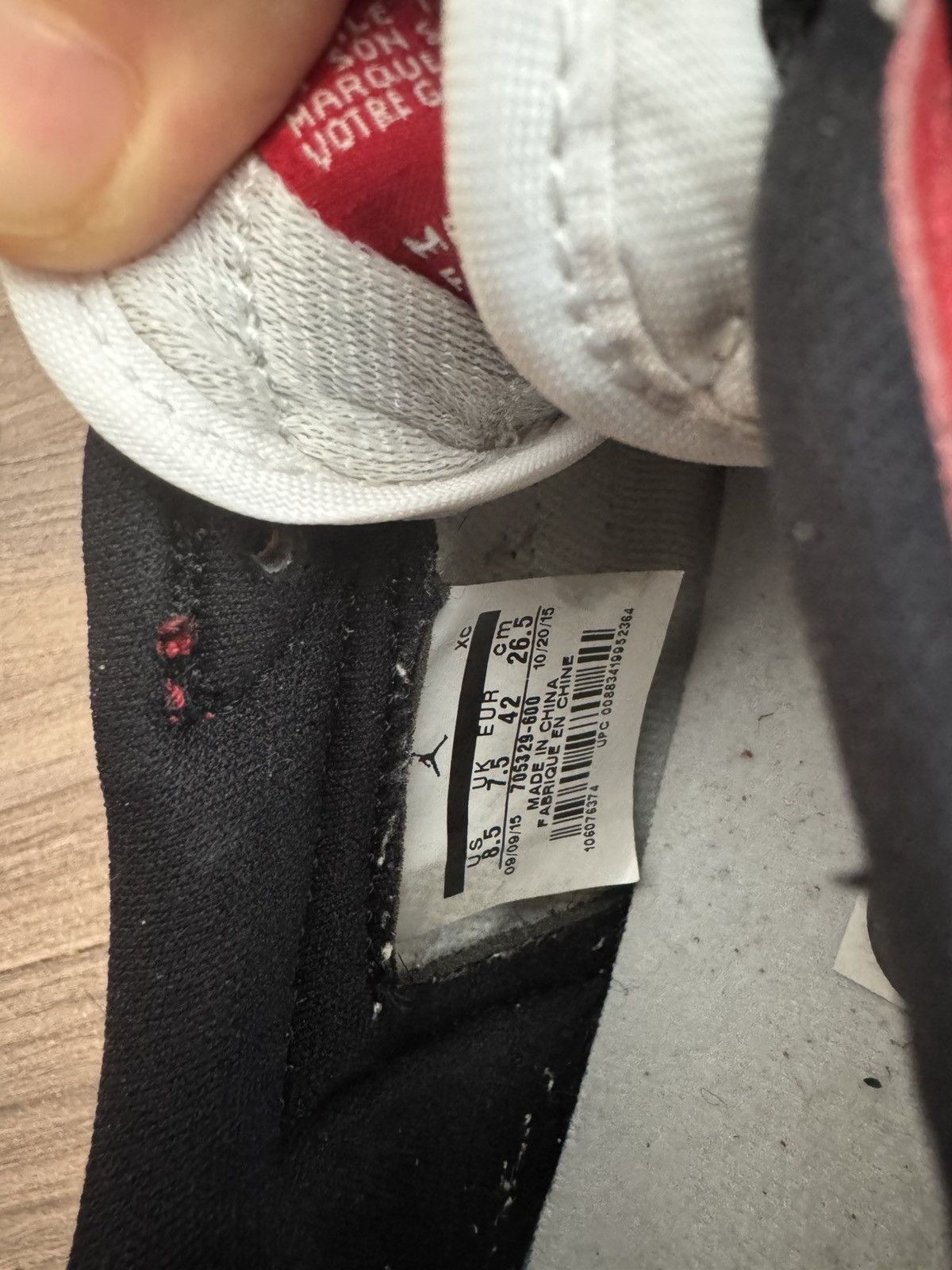 Jordan Brand × Nike Jordan 1 retro low chicago 2016. US M 8.5. Rare size Size US 8.5 / EU 41-42 - 7 Thumbnail